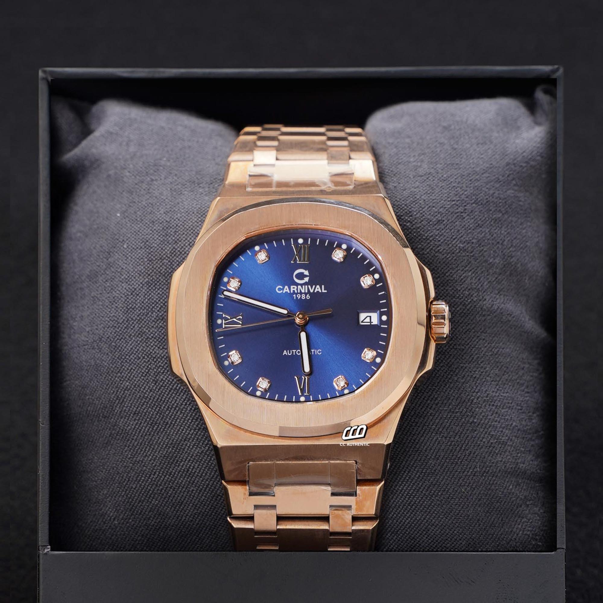 ĐỒNG HỒ NAM CARNIVAL 8160G VH X AUTOMATIC 41MM