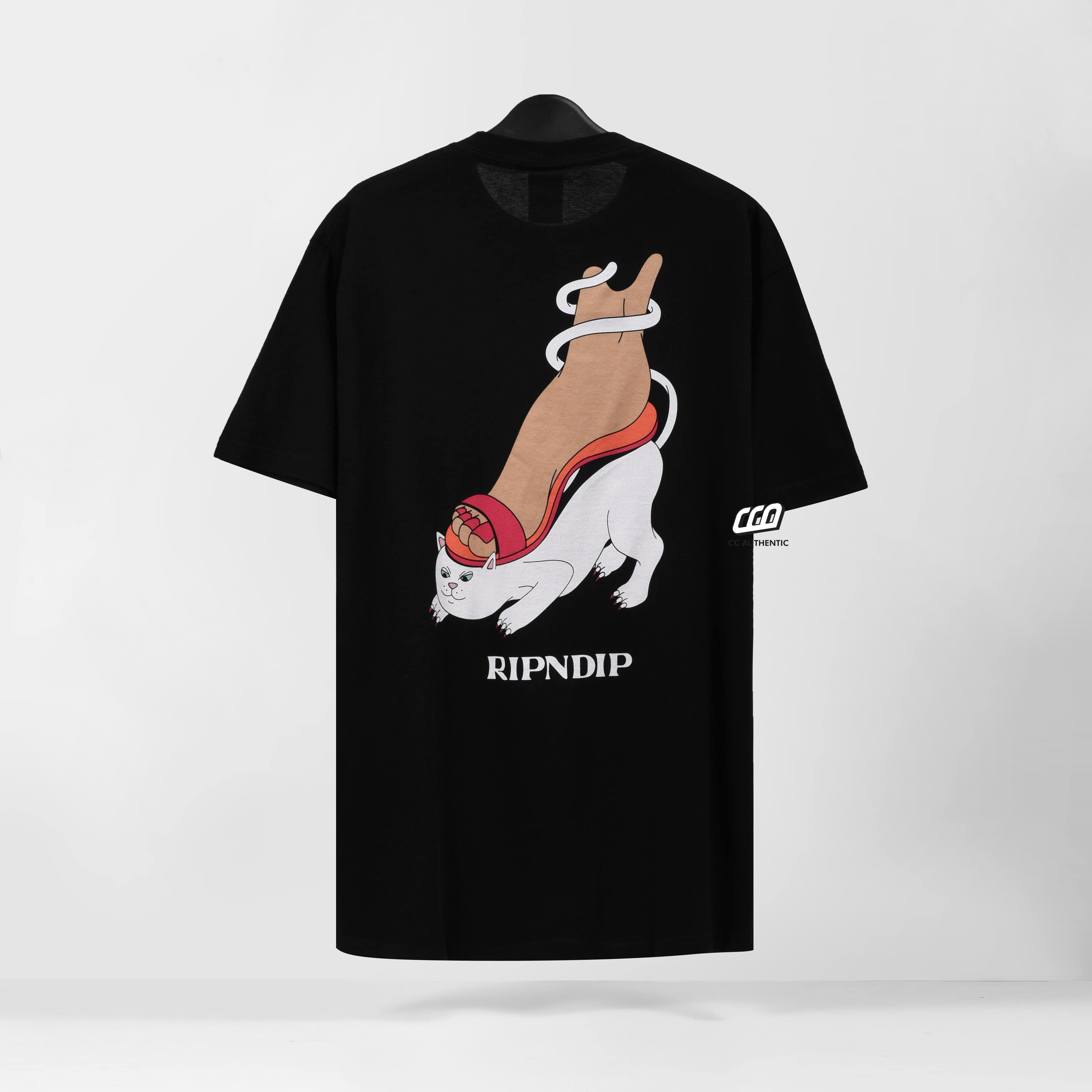 RIPNDIP NERMBOUTINS T-SHIRT - BLACK