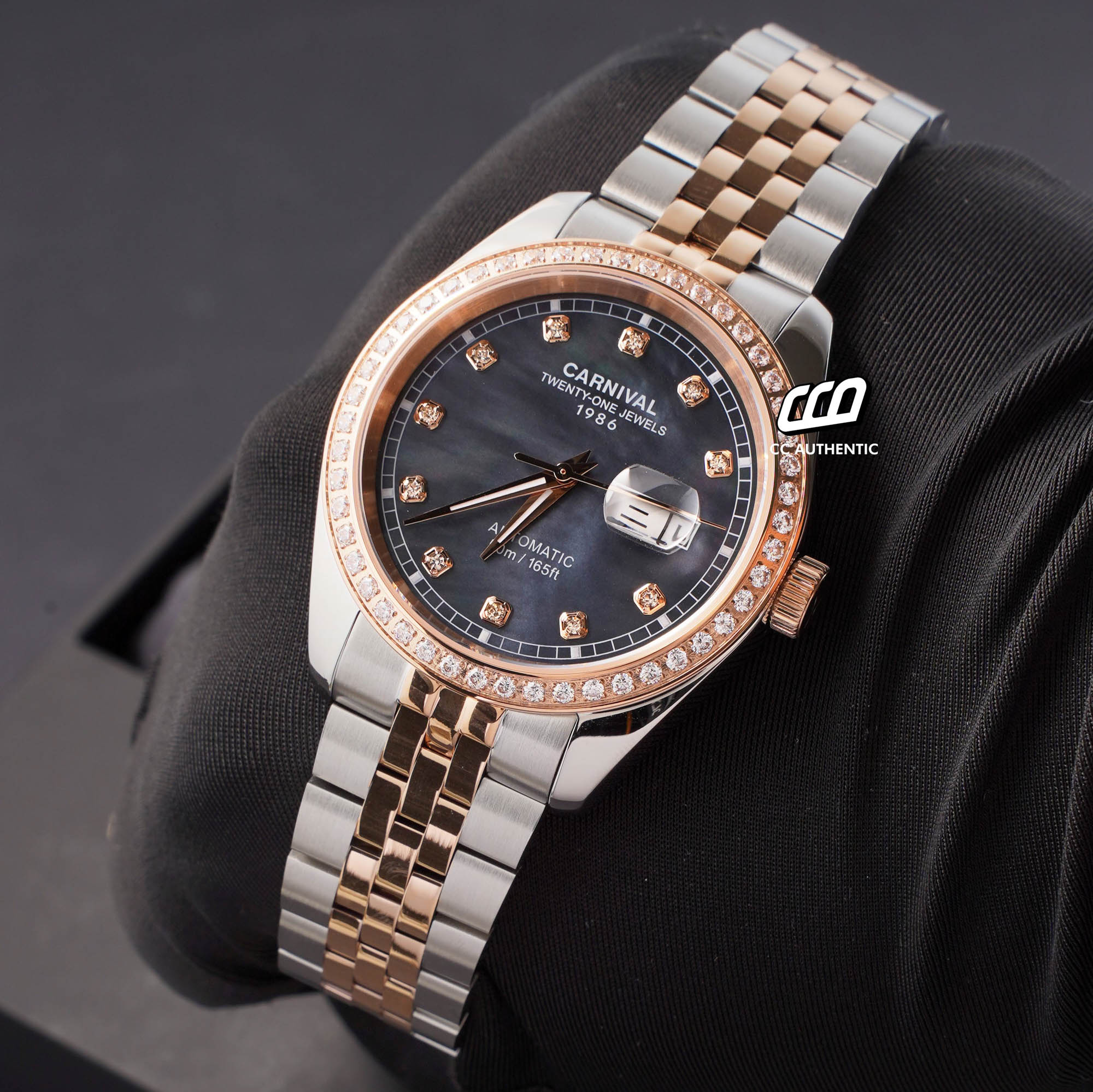 ĐỒNG HỒ NAM CARNIVAL 8131G2 CH DK AUTOMATIC 41MM