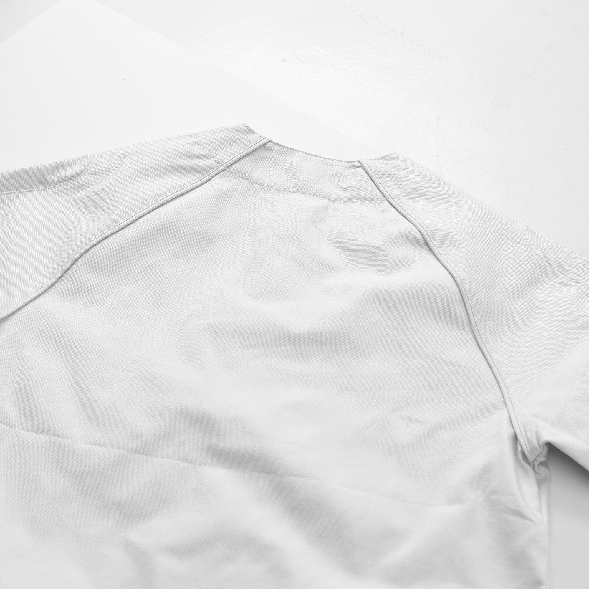 NIKE AUTUMN RETRO JERSEY CASUAL BASEBALL SHIRT - CREAM