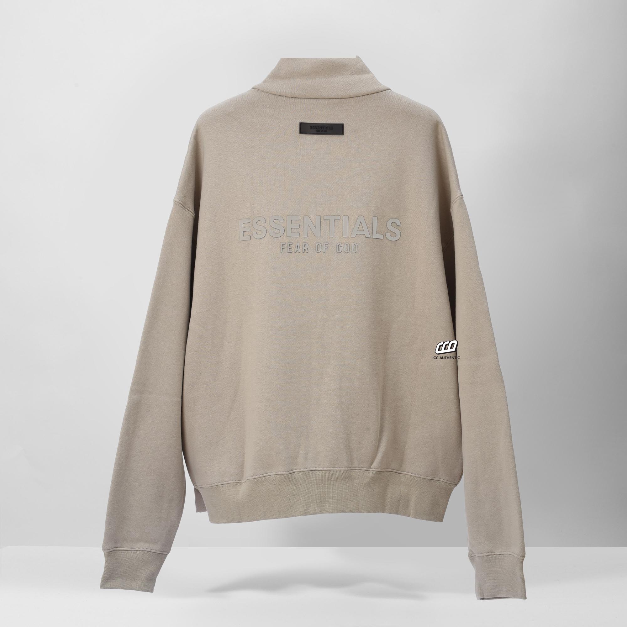 FOG ESSENTIALS SS23 FULLZIP HOODIE - SEAL