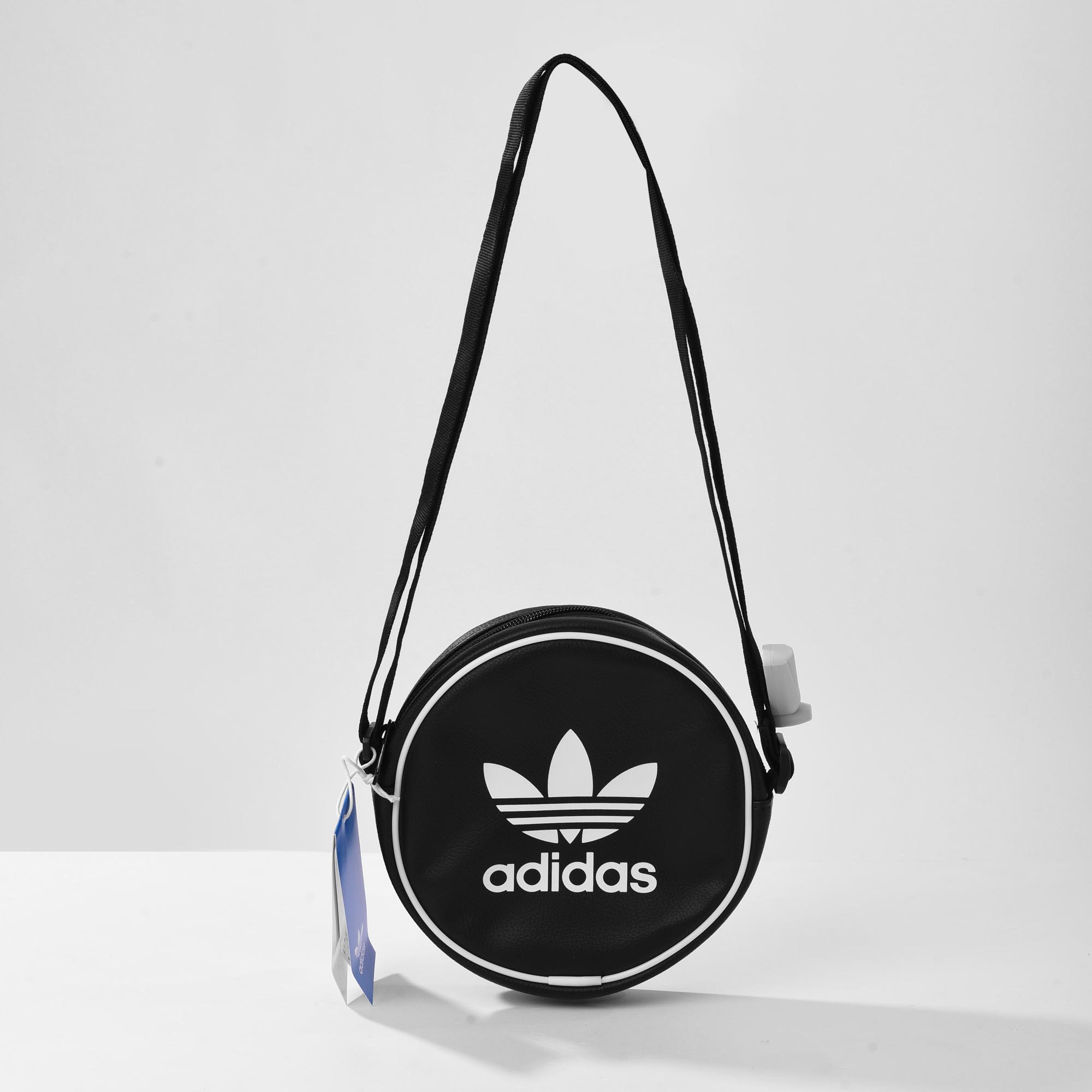 ADIDAS ORIGINAL ADICOLOR CLASSIC ROUND BAG - BLACK