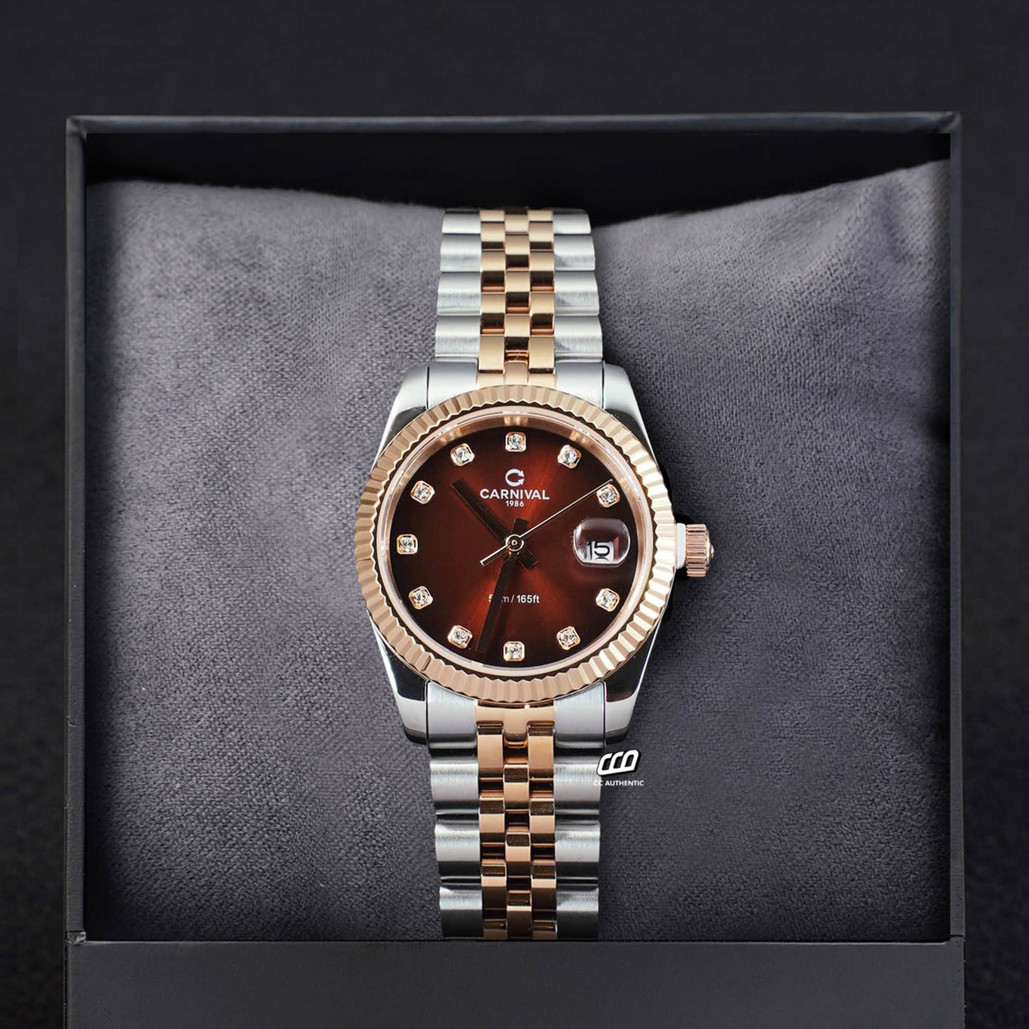 ĐỒNG HỒ NỮ CARNIVAL 8250L CH N QUARTZ 32MM