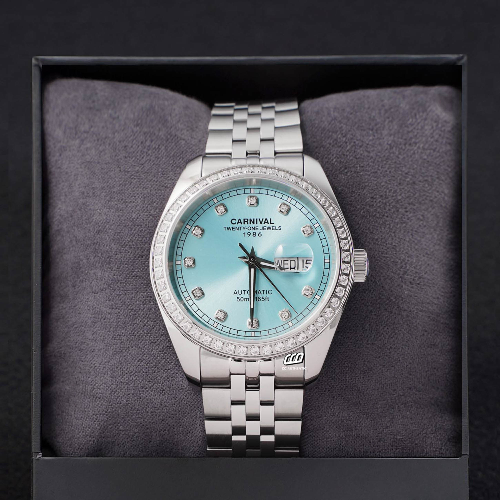 ĐỒNG HỒ NAM CARNIVAL 8131G2 VT XT AUTOMATIC 41MM
