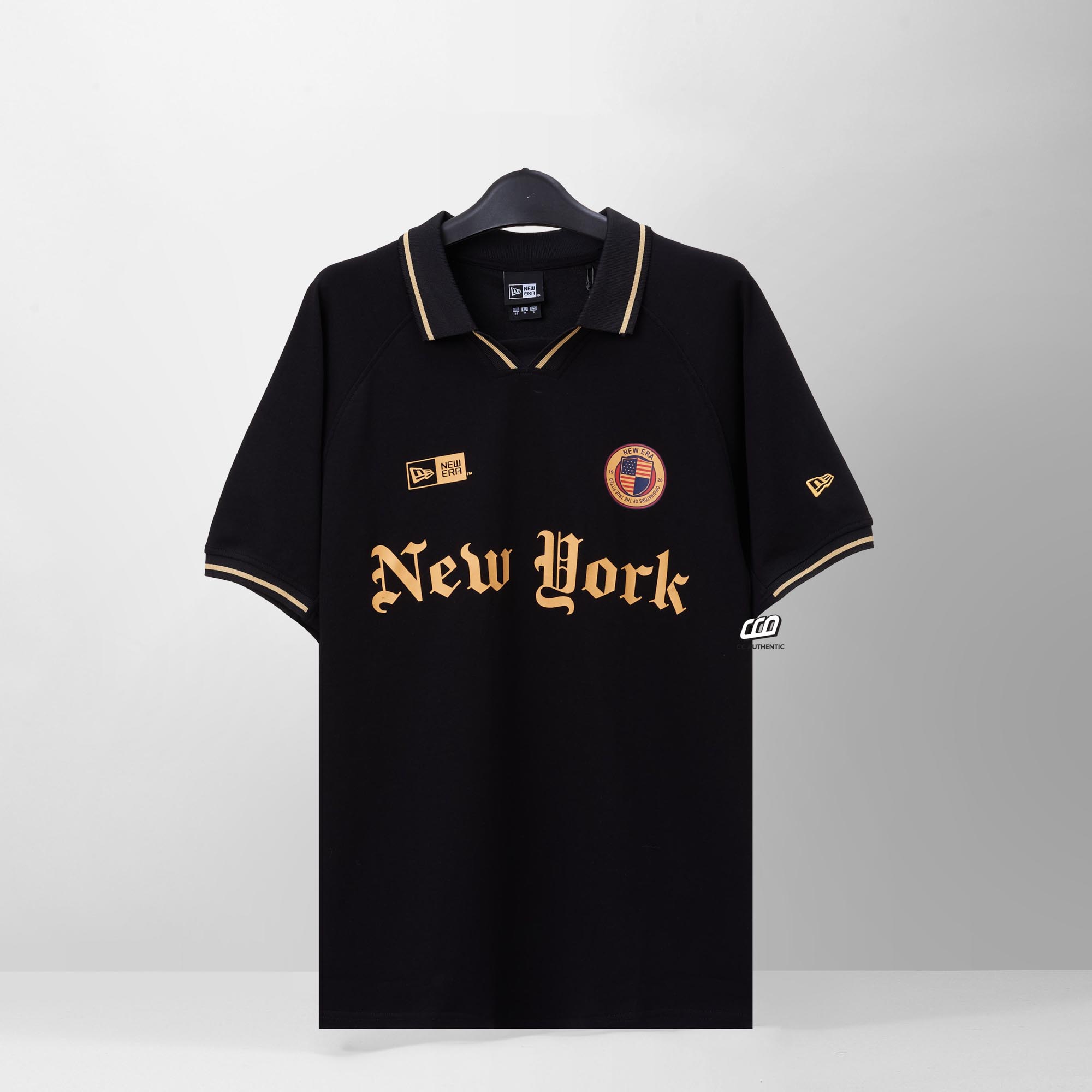 NEW ERA NEW YORK JERSEY WS52 T-SHIRT - BLACK