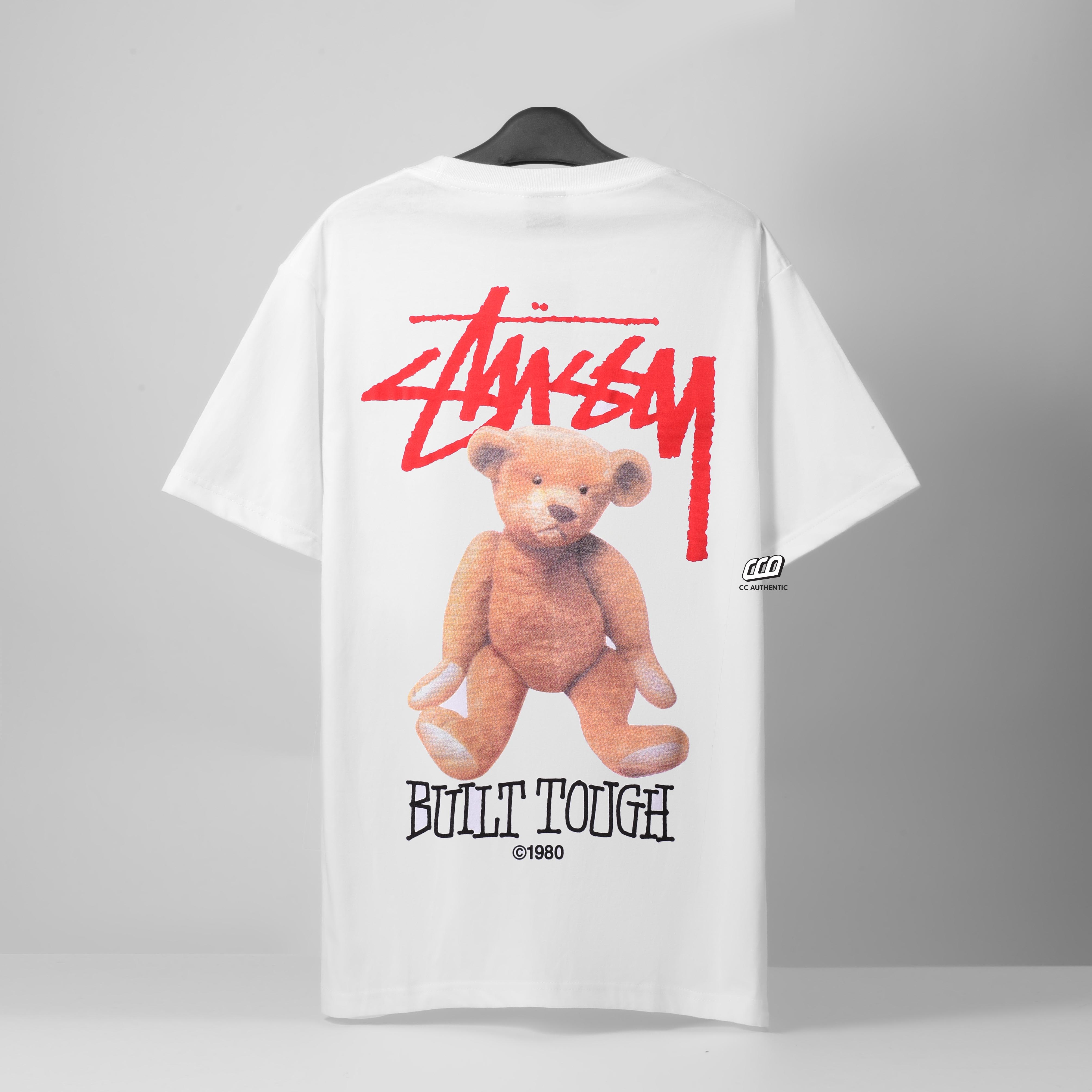 STUSSY BUILT TOUGH T-SHIRT - WHITE