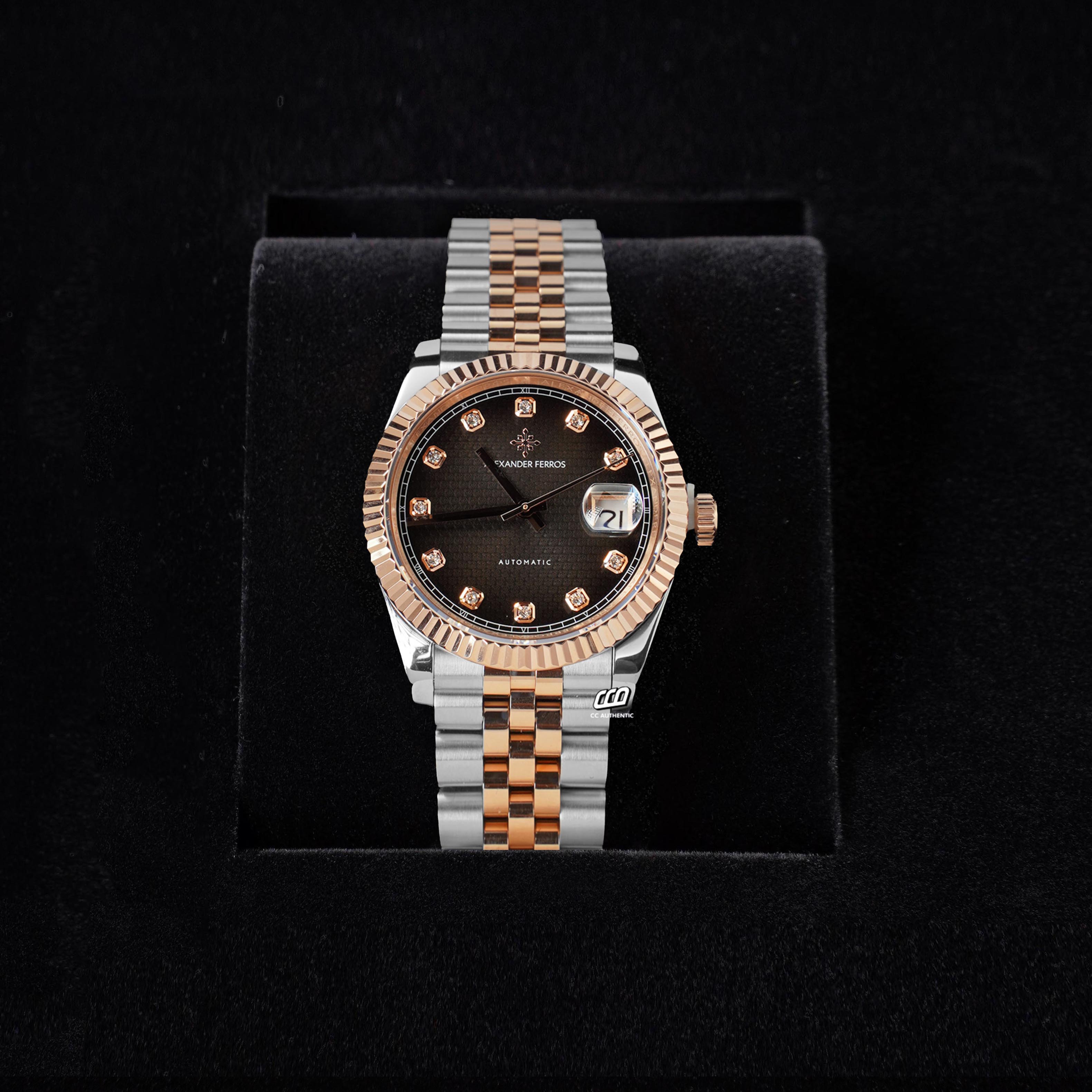 ĐỒNG HỒ NAM ALEXANDER FERROS 8032D/01 AUTOMATIC 40MM
