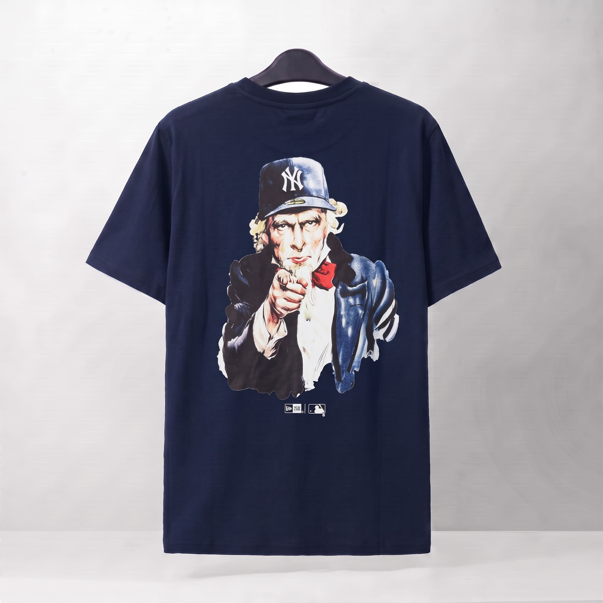 NEW ERA OLDMAN T-SHIRT - NAVY