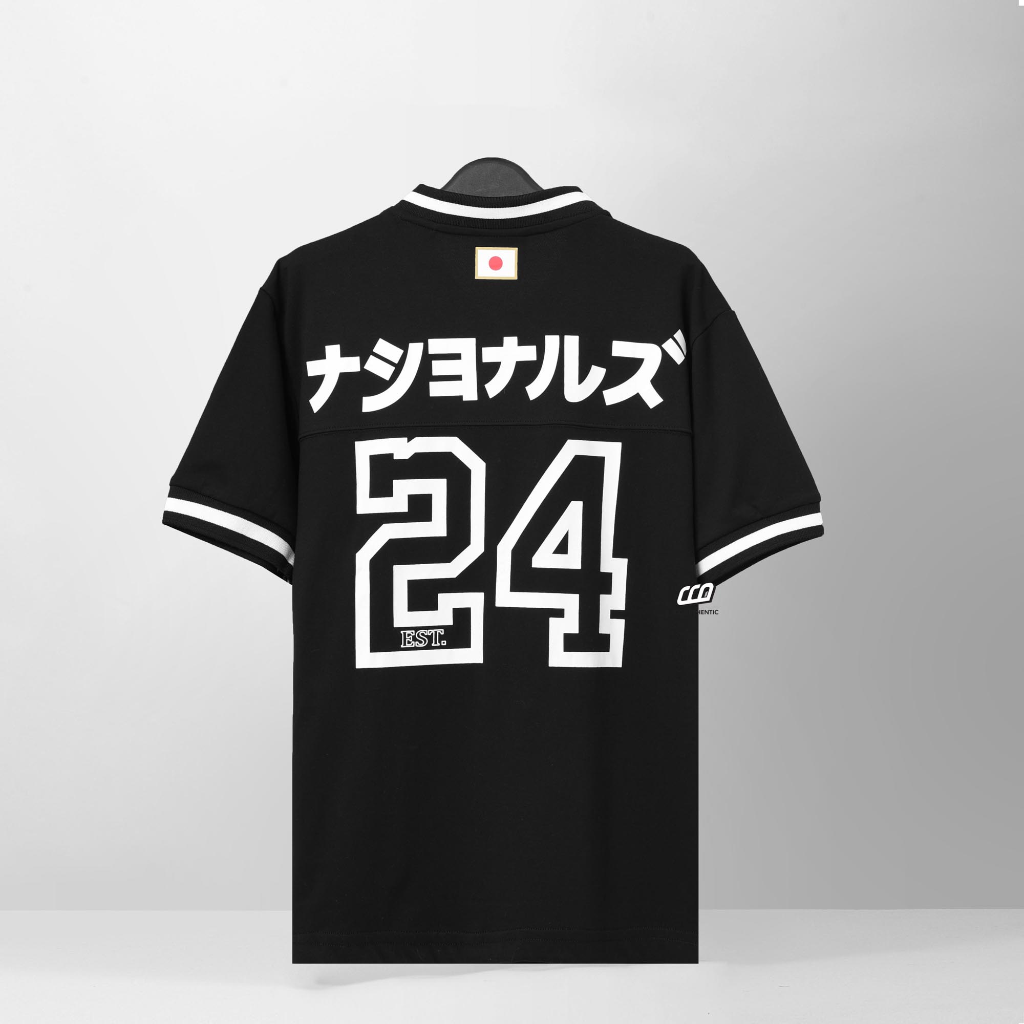 NEW ERA 24 JP OVERSIZE T-SHIRT - BLACK