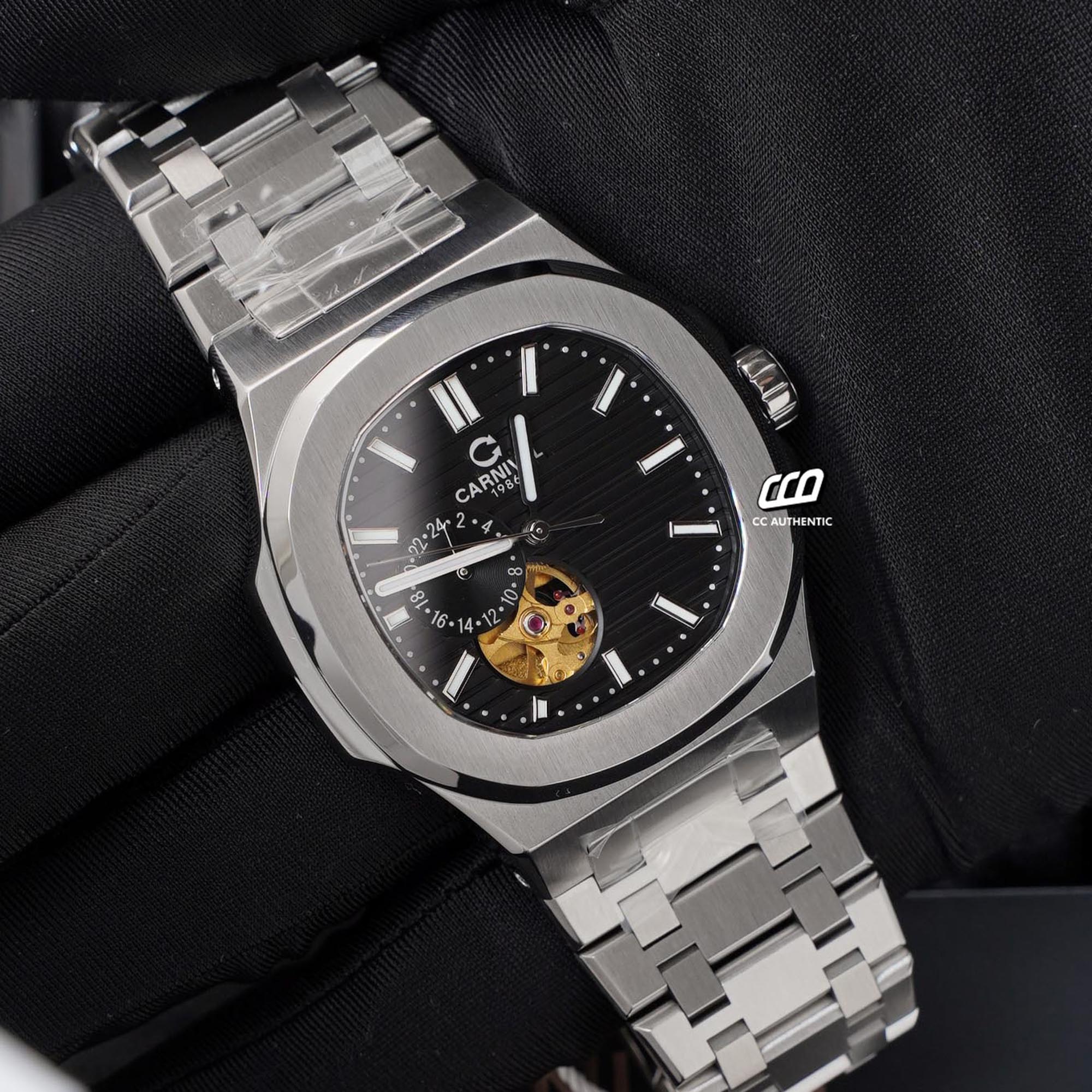 ĐỒNG HỒ NAM CARNIVAL 8128G1 VT N AUTOMATIC 41MM