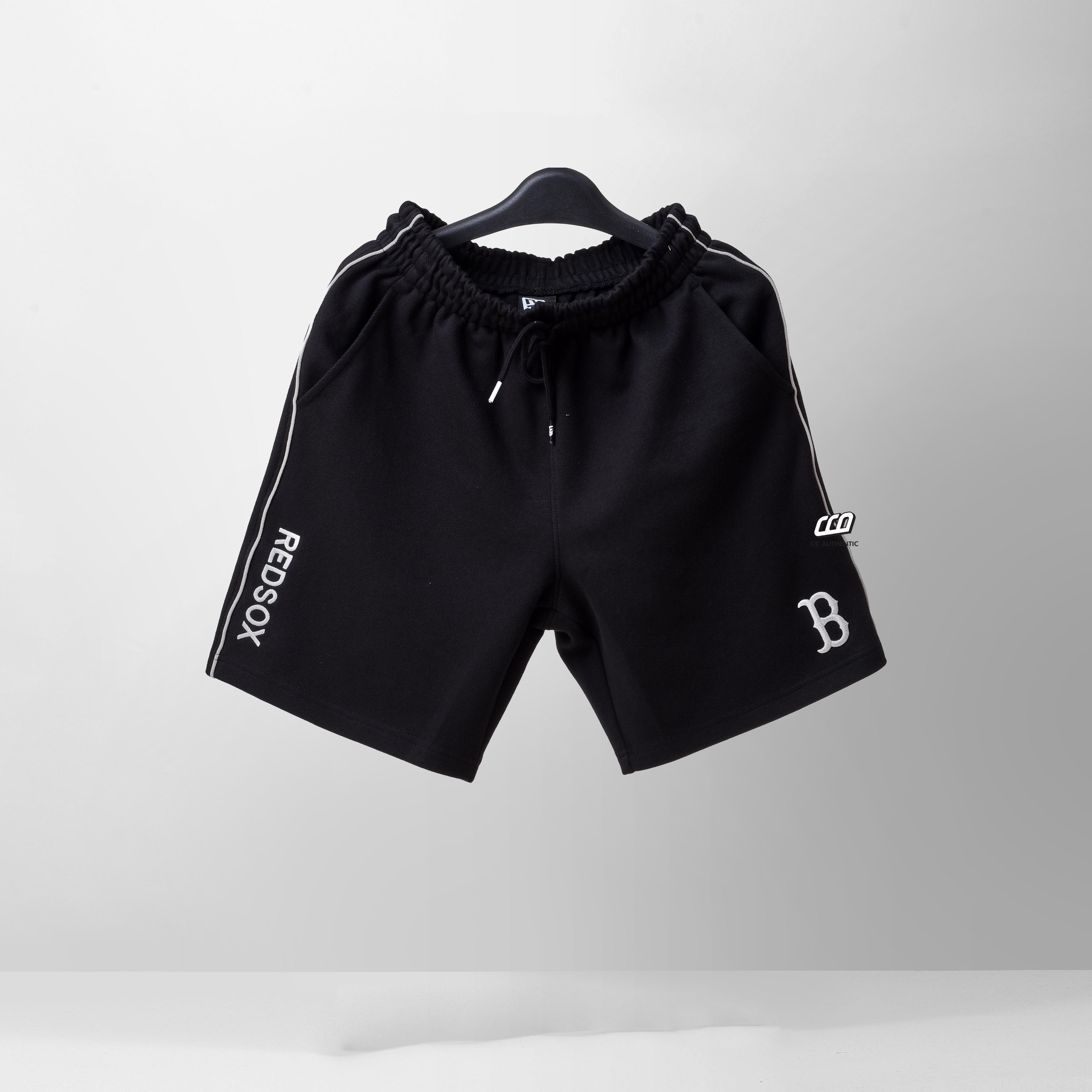 NEW ERA REDSOX B LOGO SHORT - BLACK