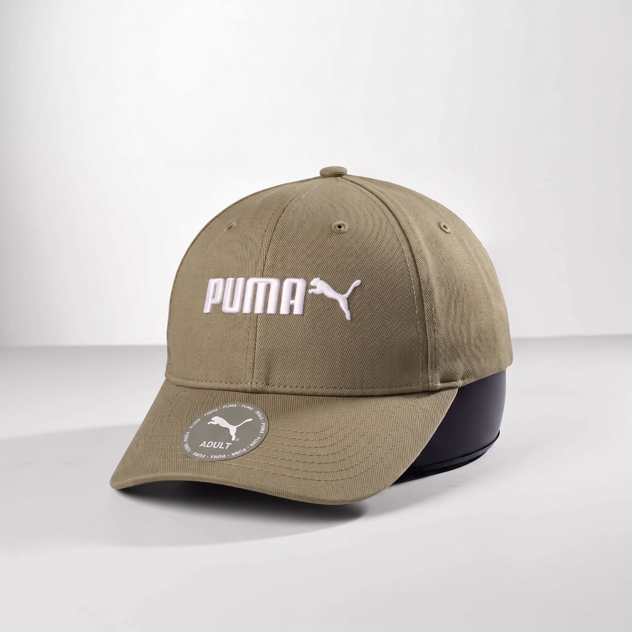 PUMA ESSENTIALS NO2 LOGO CAP - GREY