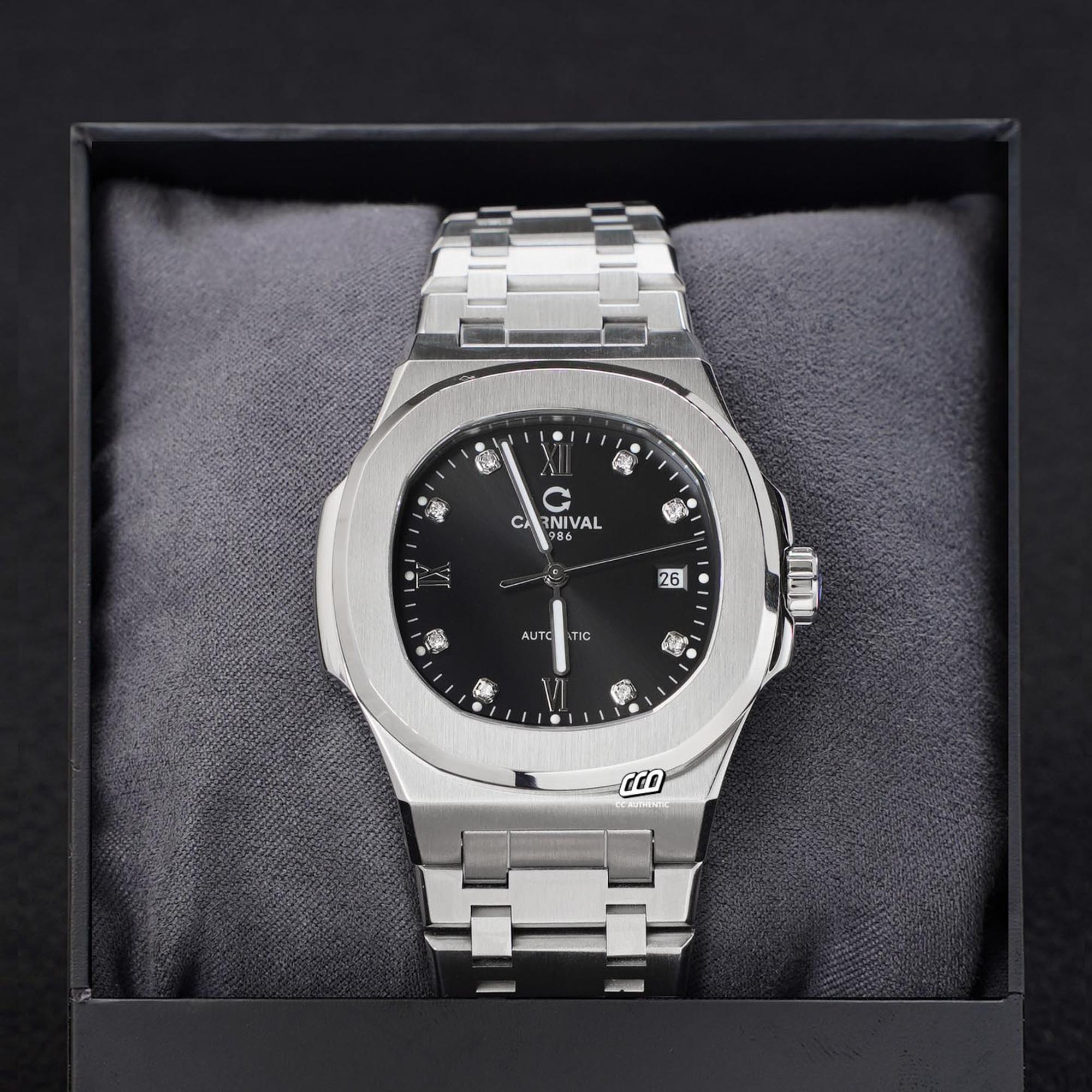 ĐỒNG HỒ NAM CARNIVAL 8160G VT D AUTOMATIC 41MM