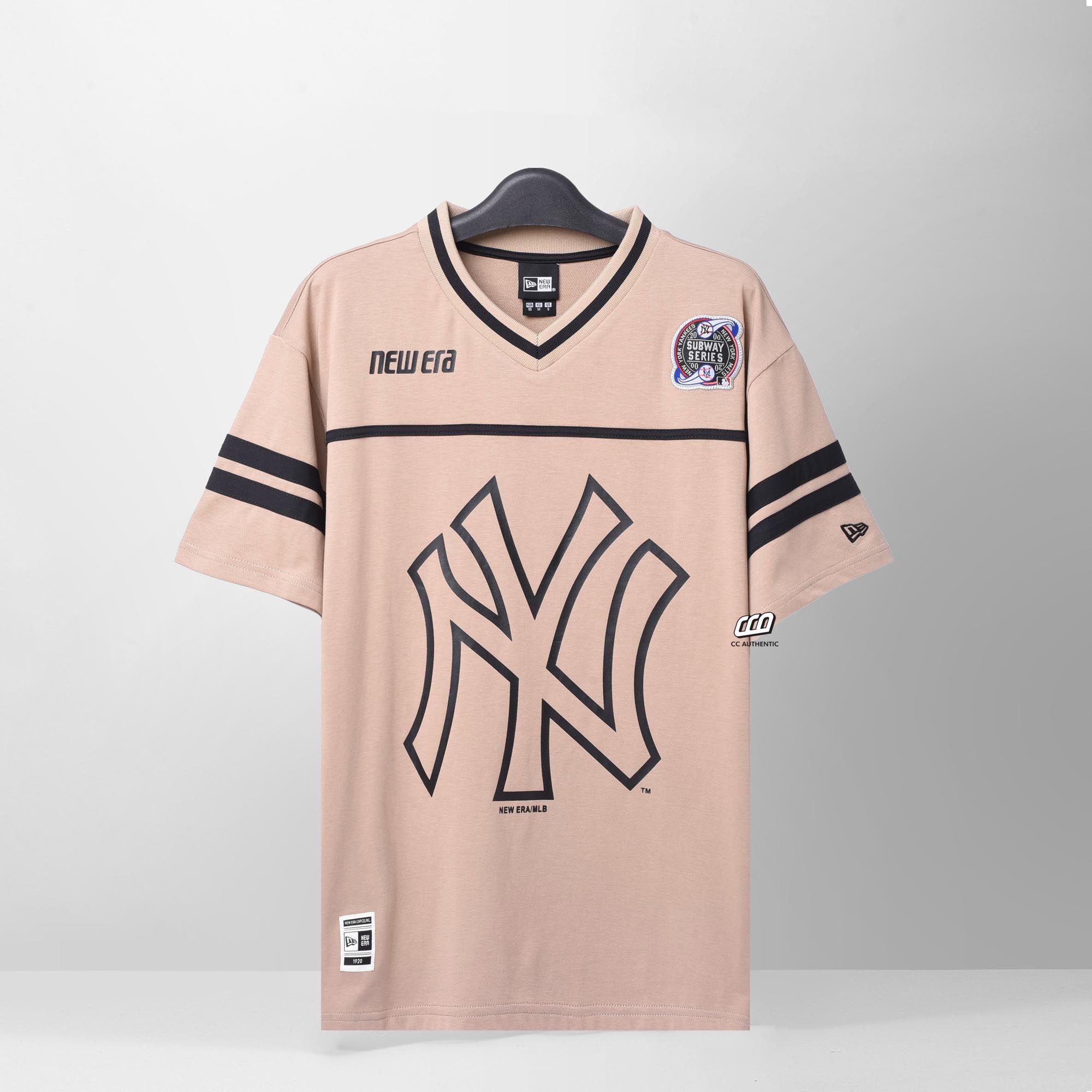 NEW ERA NEW YORK OVERSIZE T-SHIRT - BROWN