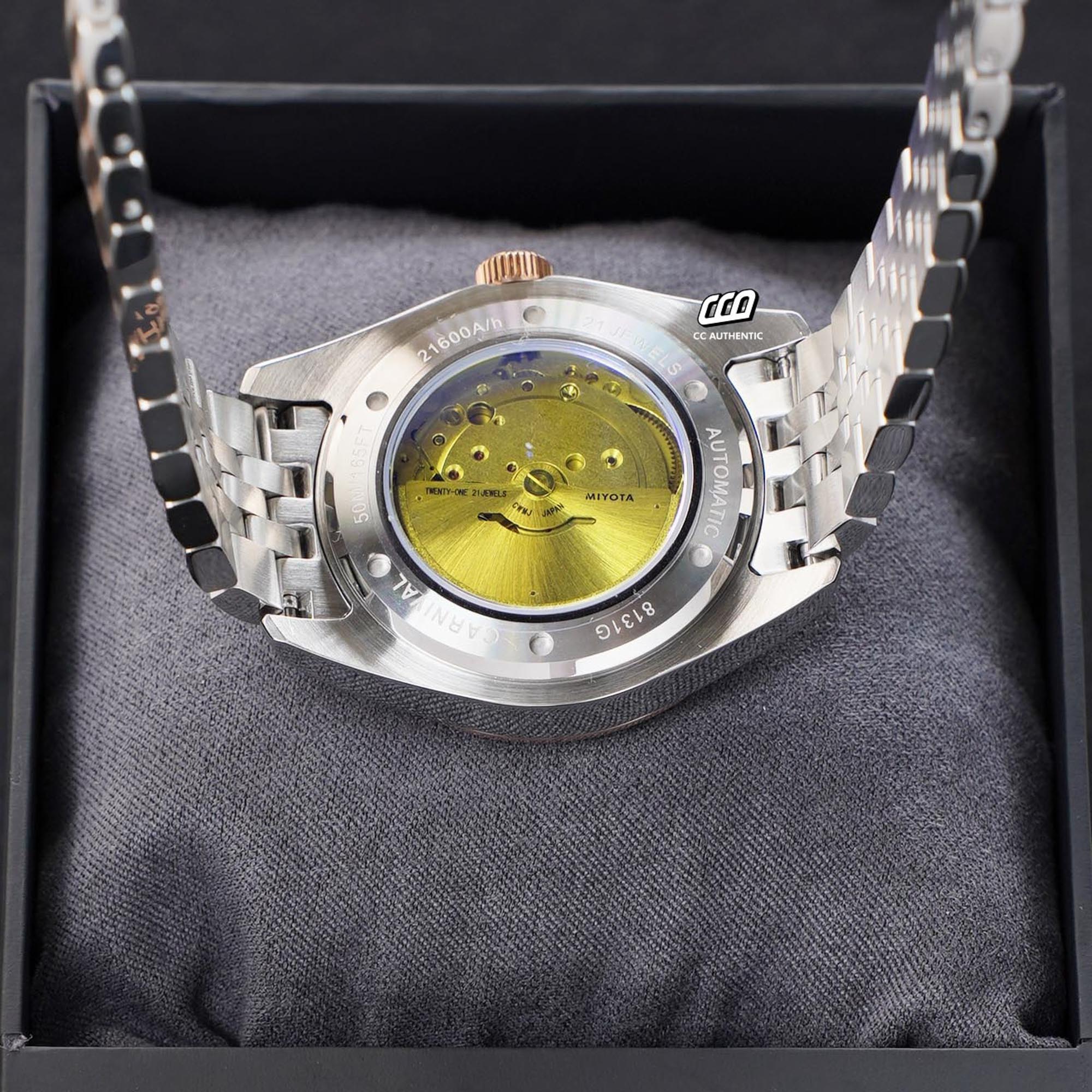 ĐỒNG HỒ NAM CARNIVAL 8131G2 CH N AUTOMATIC 41MM
