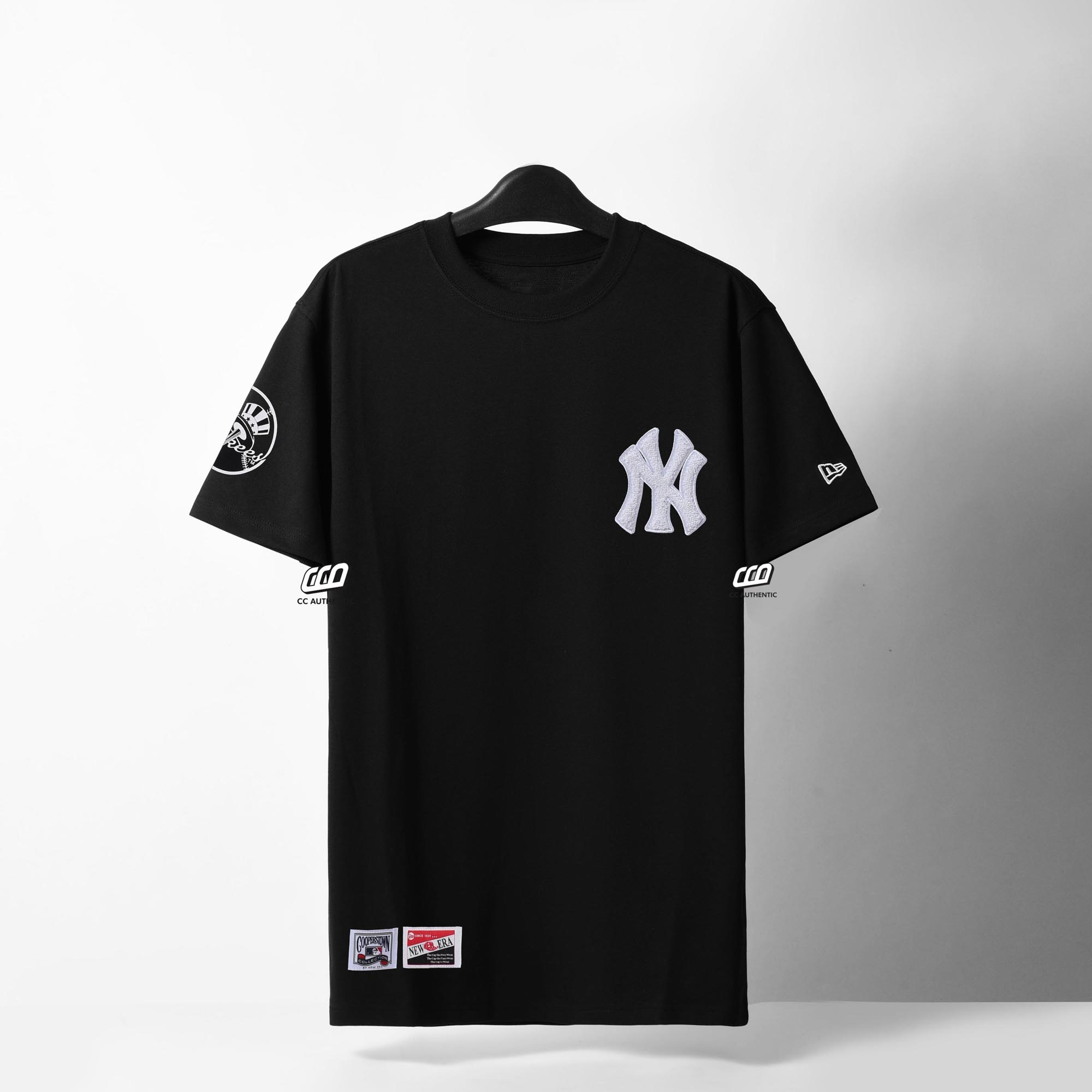 NEW ERA CHAMP NEW YORK YK T-SHIRT - BLACK