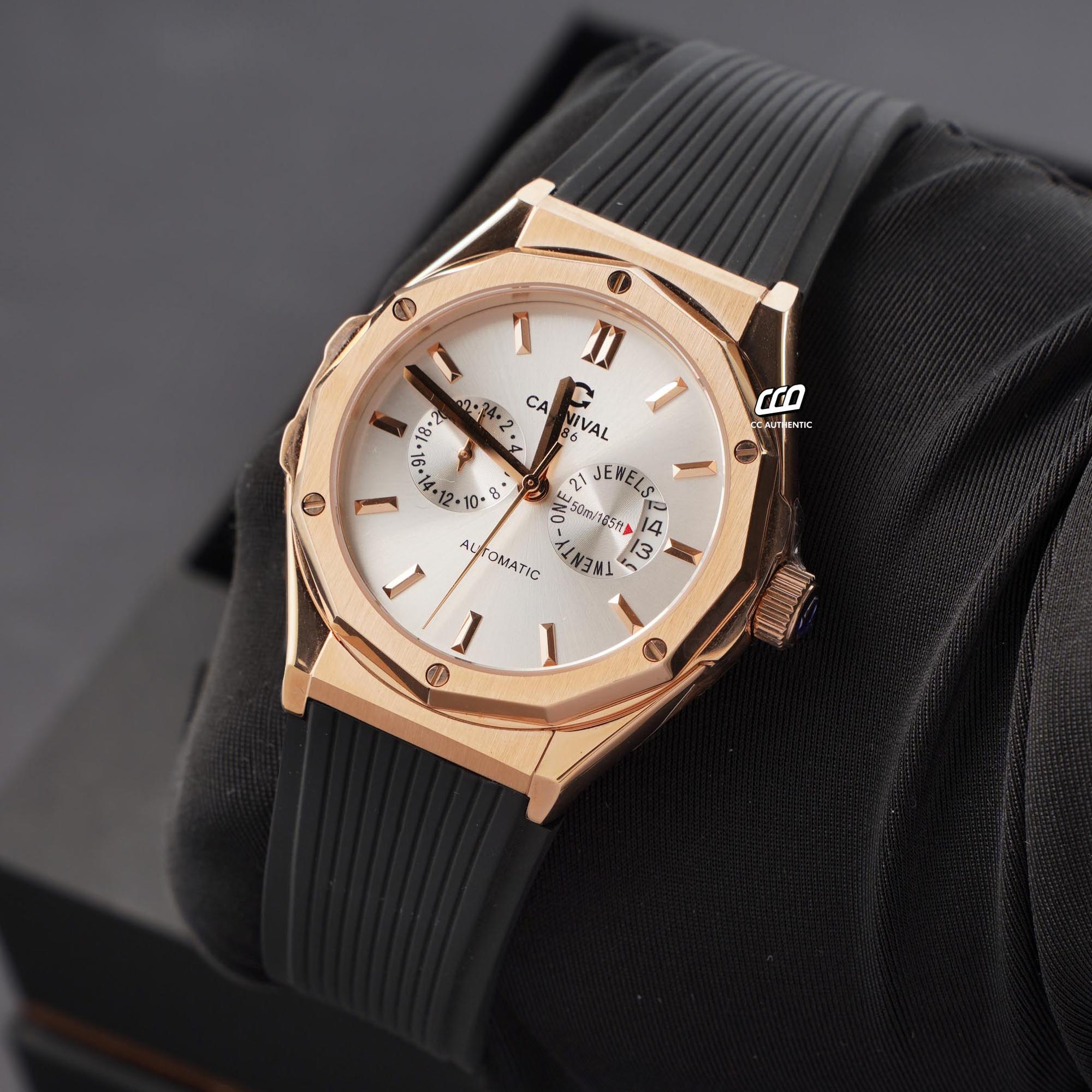ĐỒNG HỒ NAM CARNIVAL 8188G VH DCS T AUTOMATIC 42MM