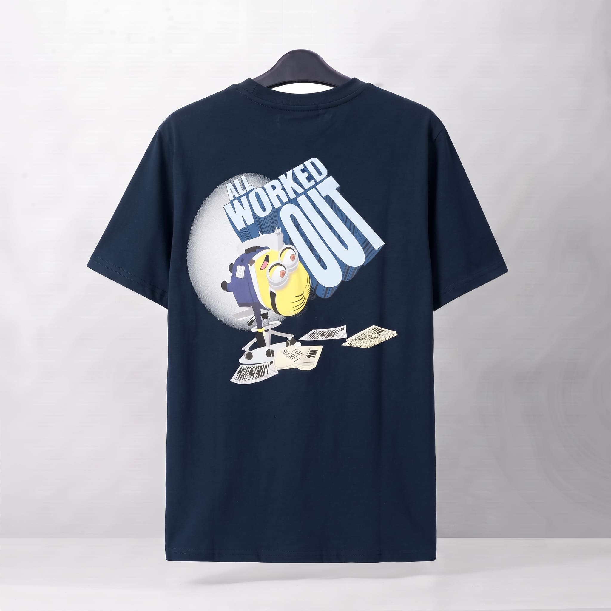 NEW ERA MINION T-SHIRT - NAVY