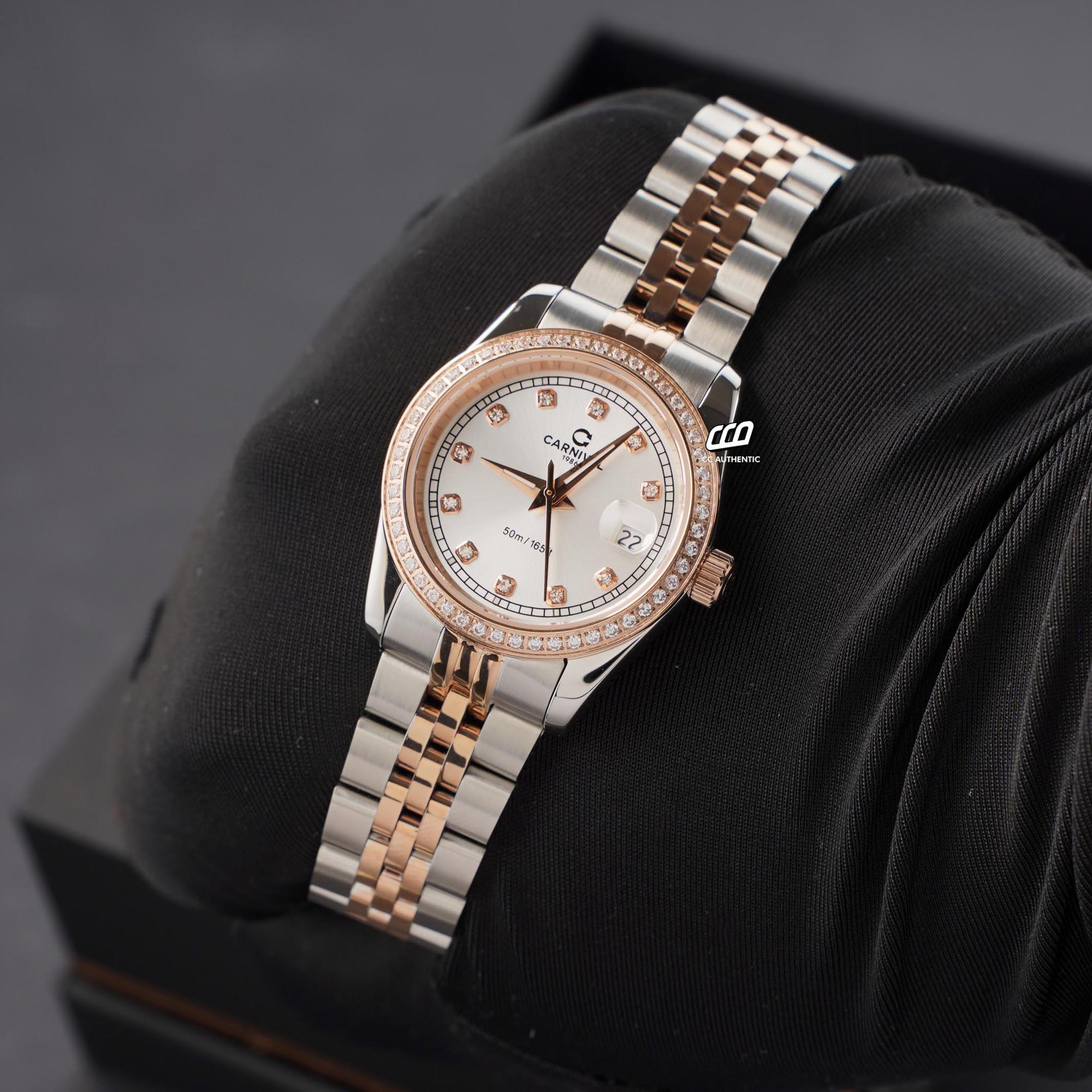 ĐỒNG HỒ NỮ CARNIVAL 8131L2 CH T QUAZT 32MM