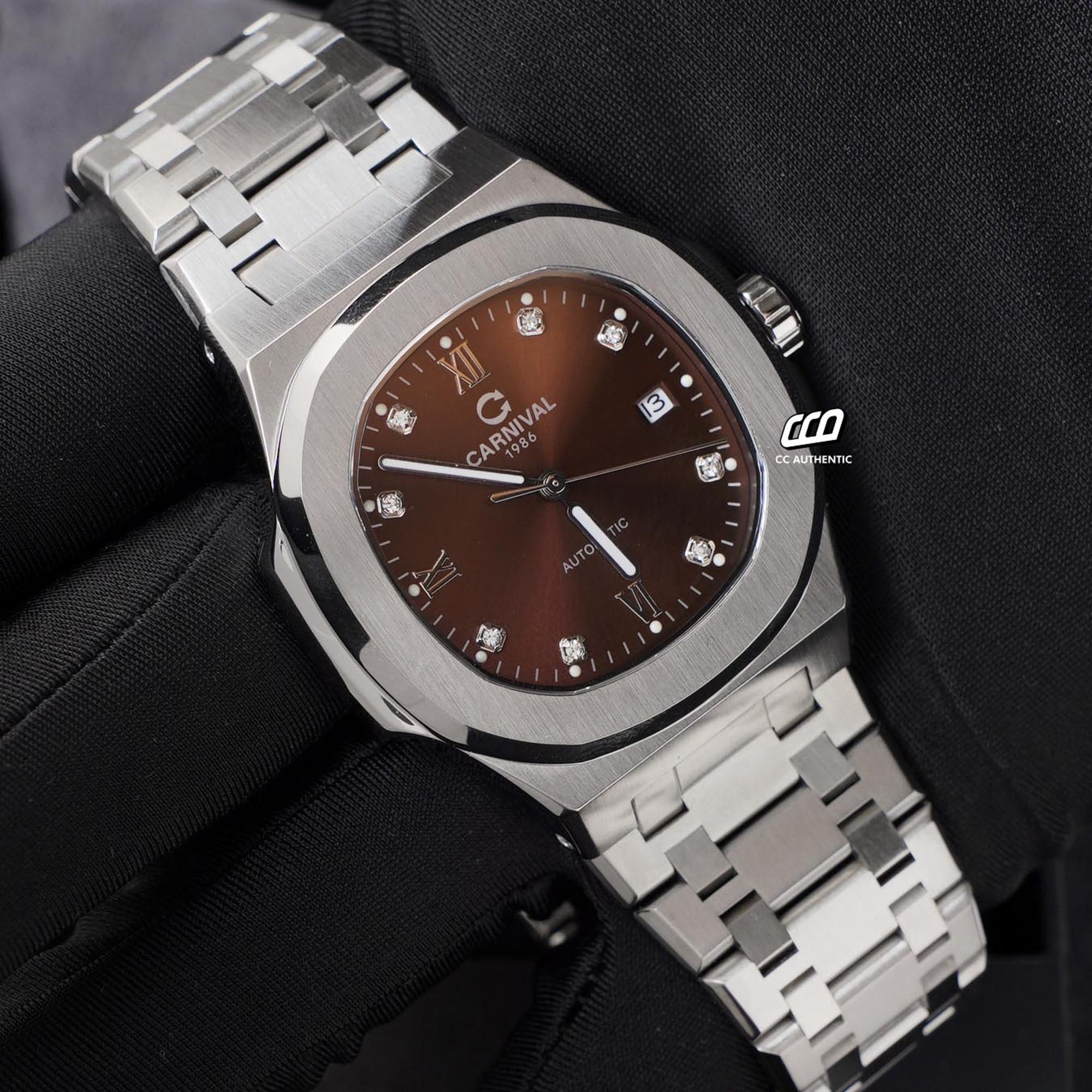 ĐỒNG HỒ NAM CARNIVAL 8160G VT N AUTOMATIC 41MM