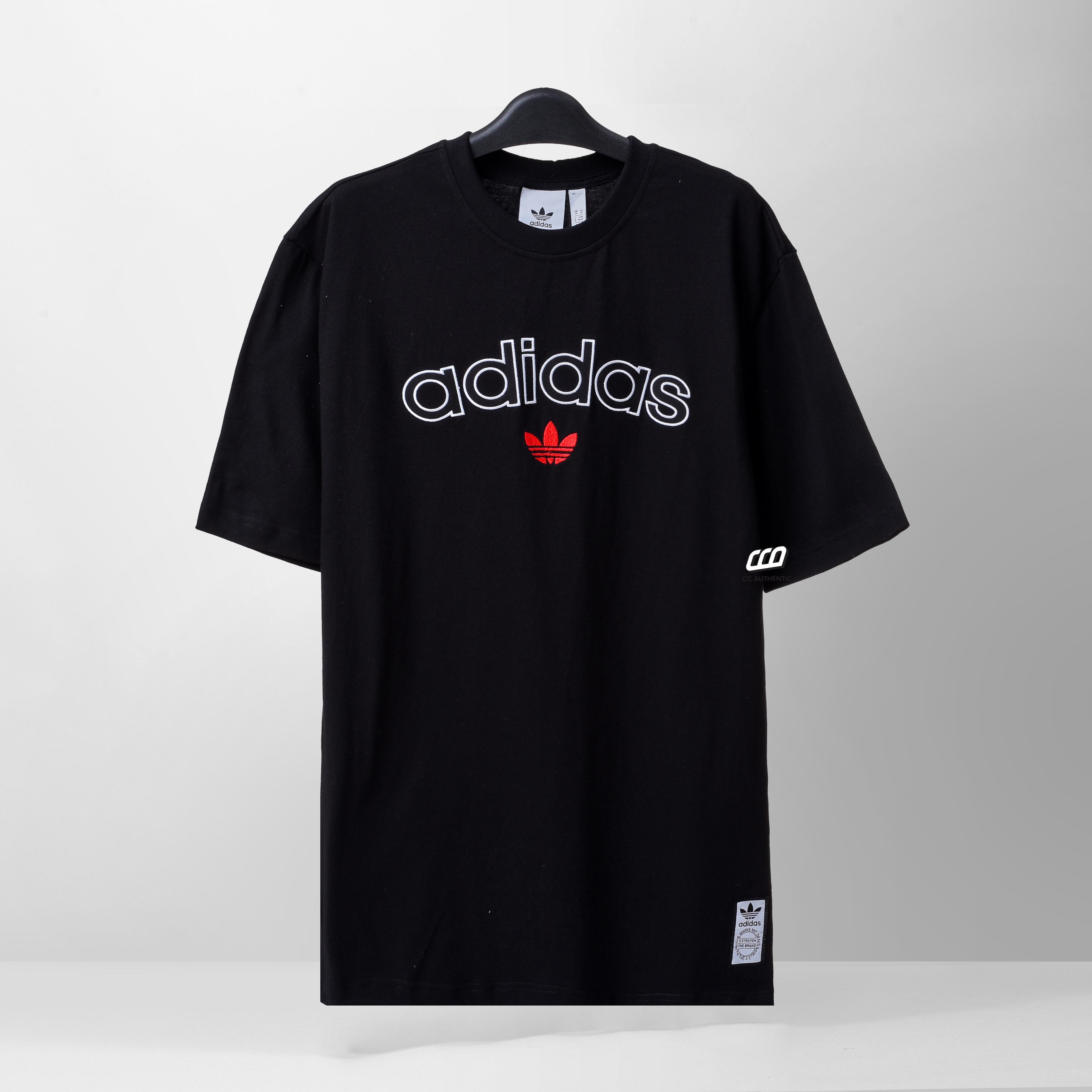 ADIDAS AC BASIC ICONS T-SHIRT - BLACK