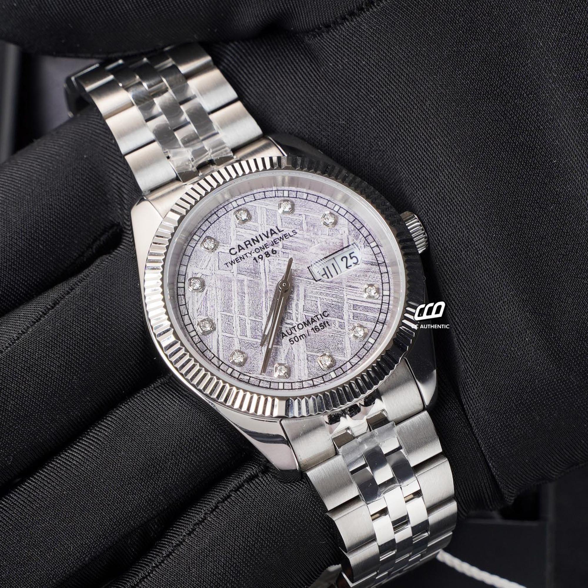 ĐỒNG HỒ NAM CARNIVAL 8131G VT TT AUTOMATIC 41MM