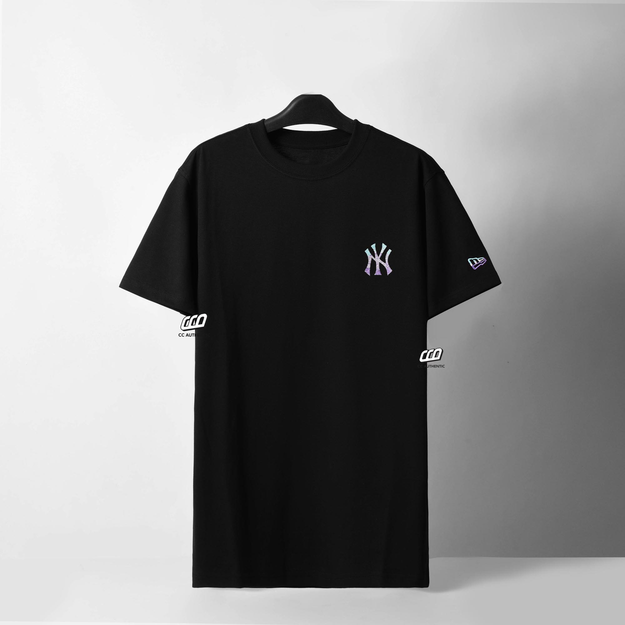 NEW ERA MONO YK IN BACK T-SHIRT - BLACK