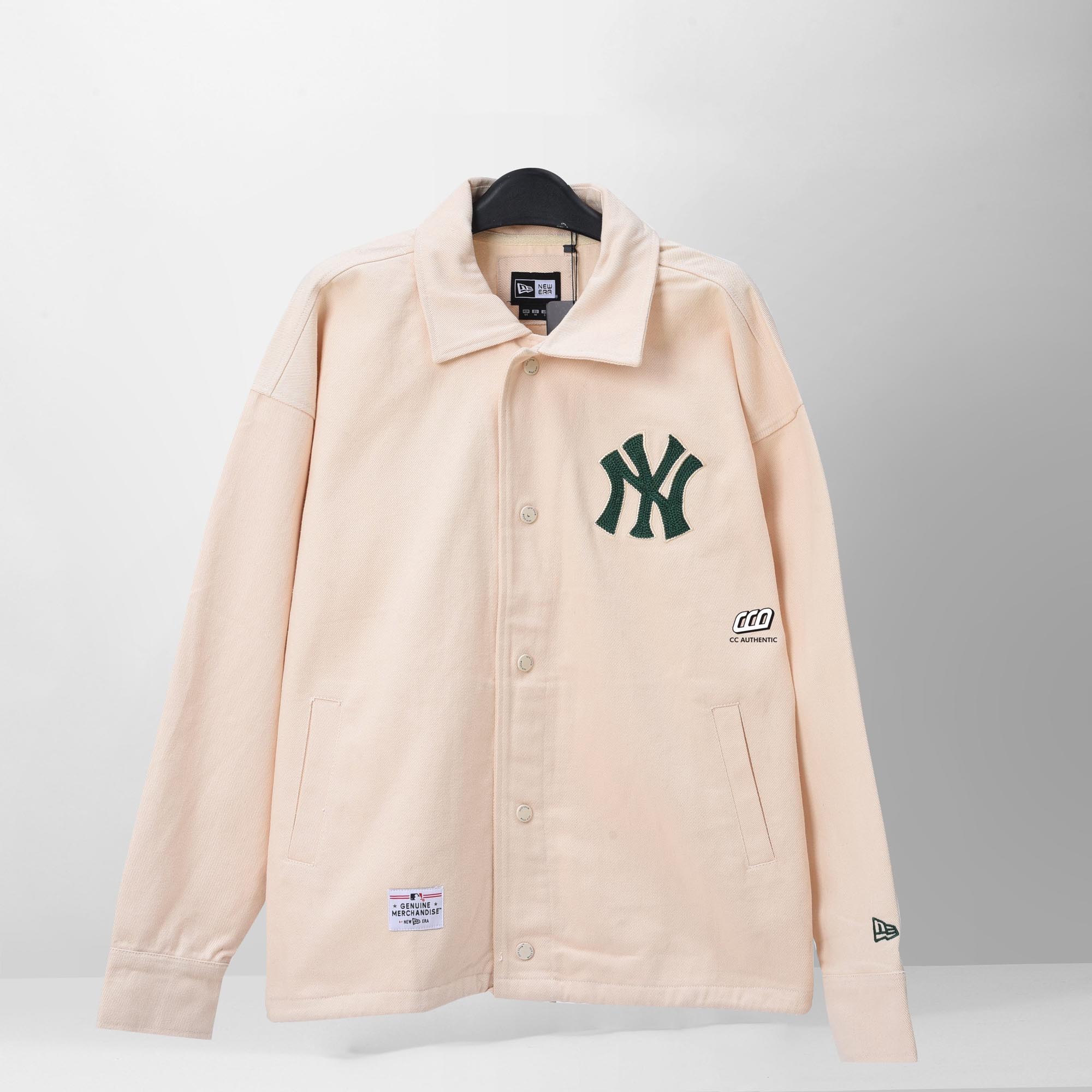 NEW ERA COACH HEAVEY JACKET - IVORY