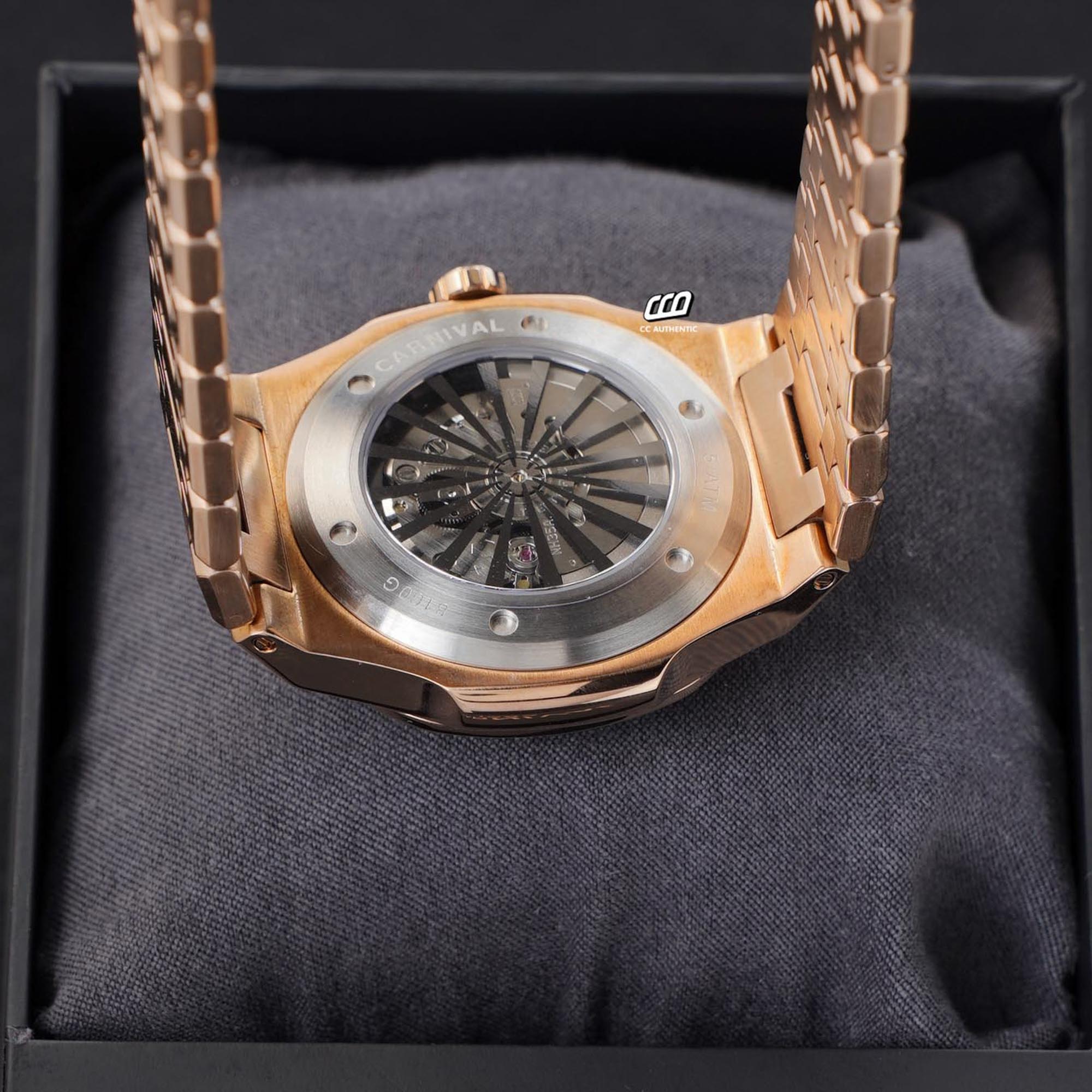 ĐỒNG HỒ NAM CARNIVAL 8158G VH D AUTOMATIC 41MM