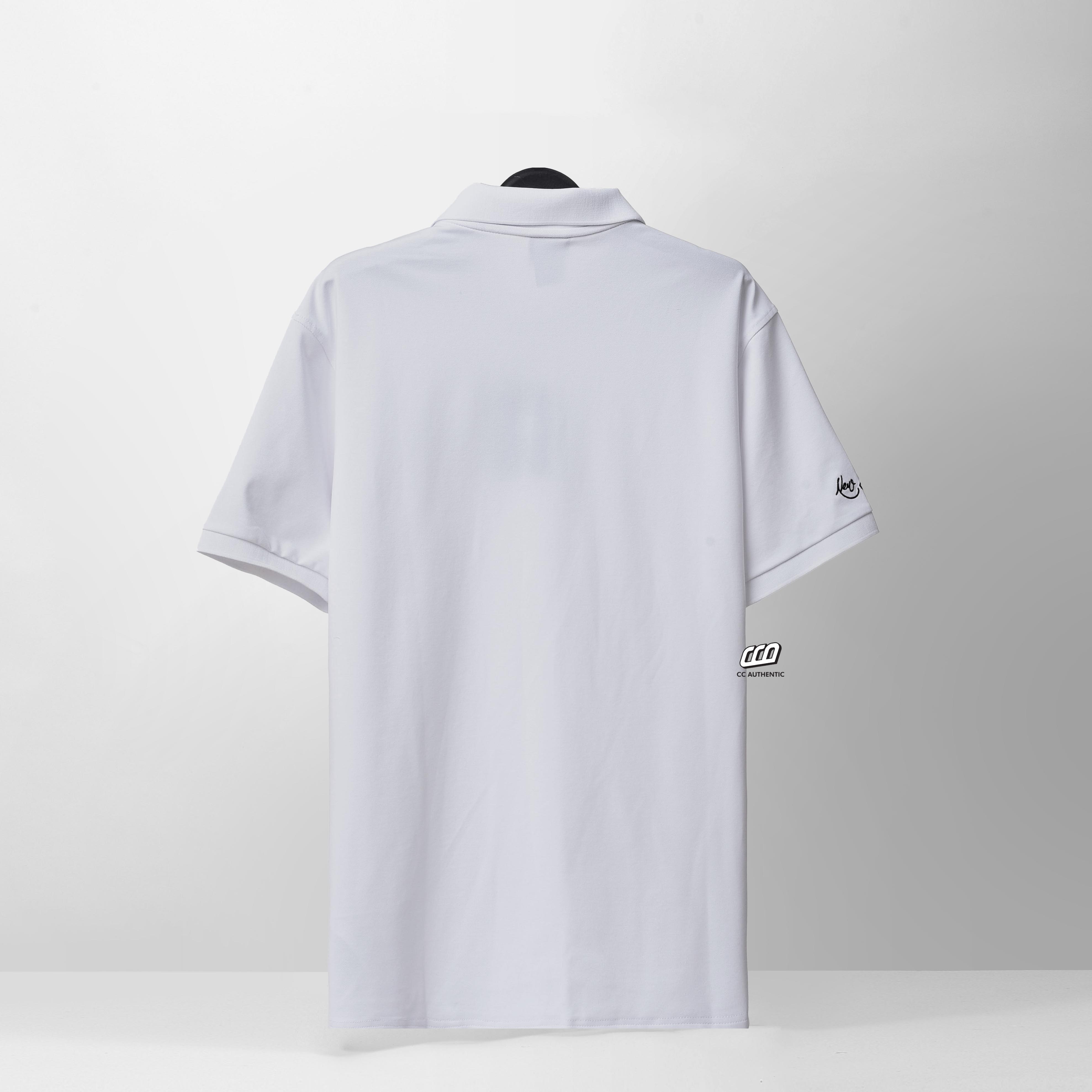 NEW ERA SLIMNY POLO SHIRT - WHITE