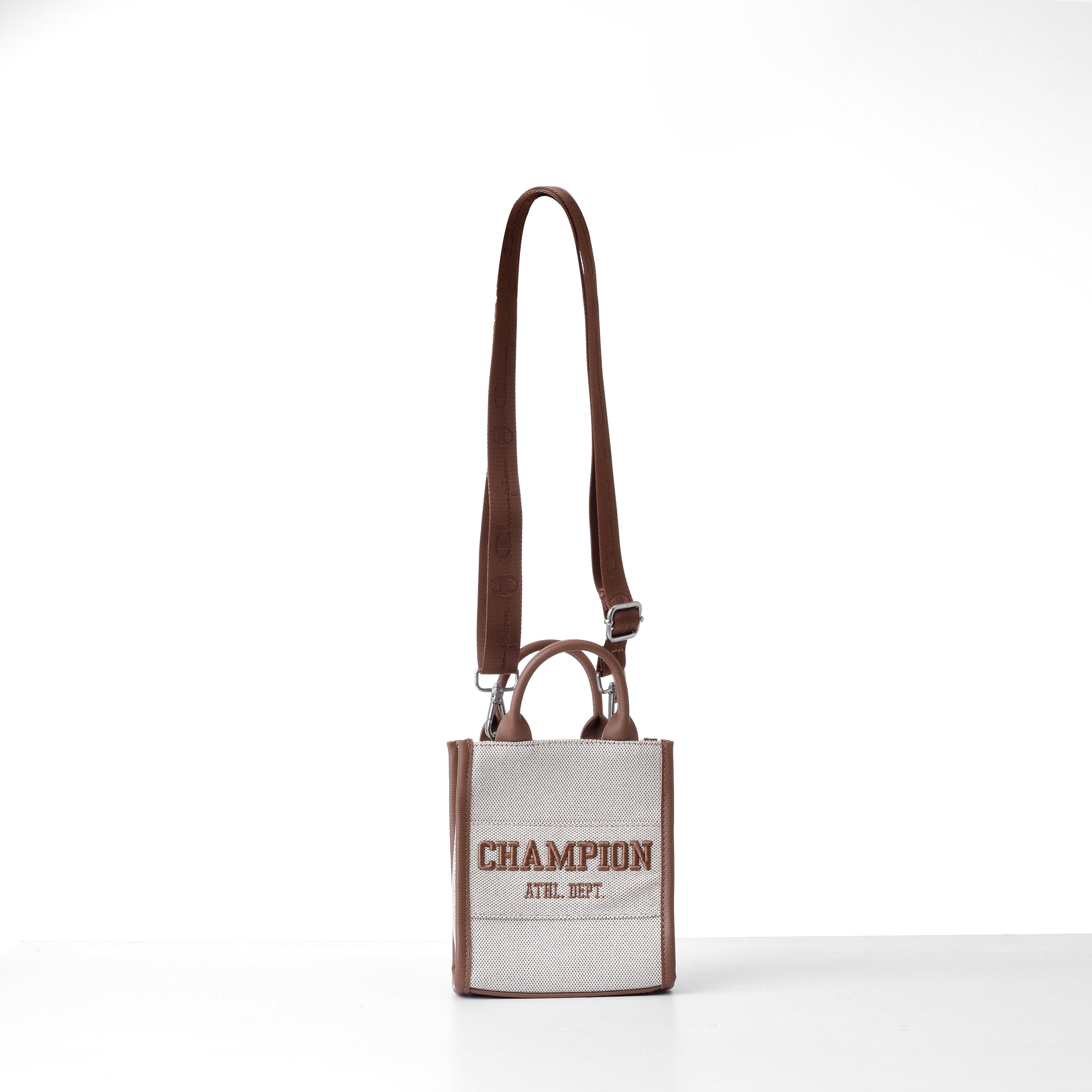CHAMPION PHONE MINI TOTE - BROWN