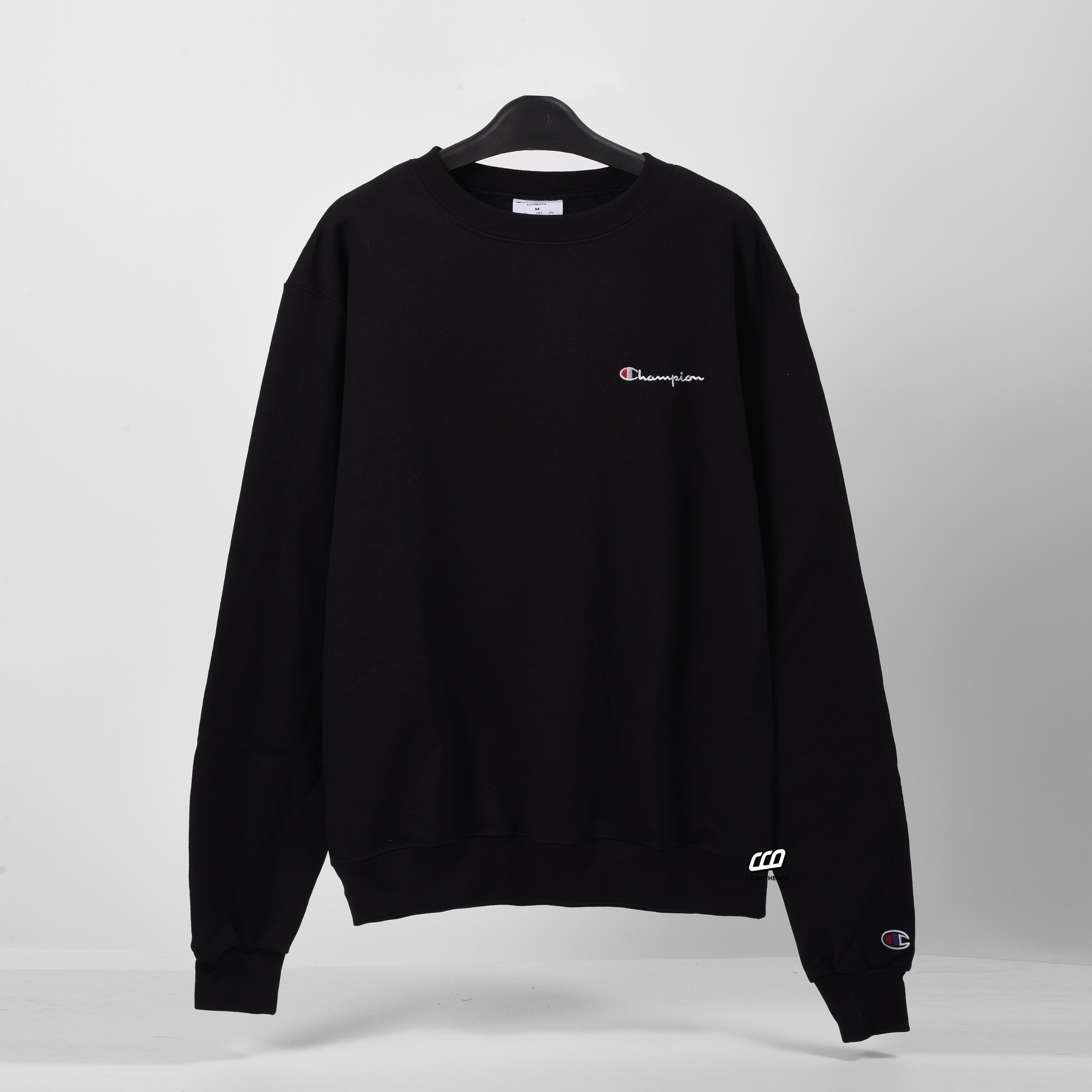 Champion Ecosmart Crew Sweatshirt - Black
