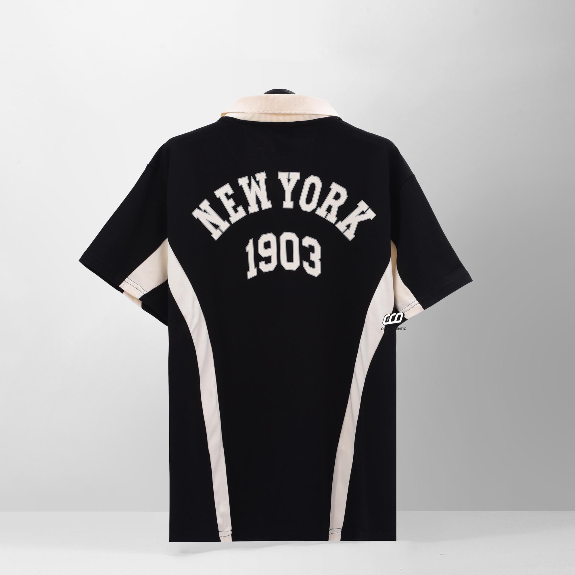 NEW ERA NEW YORK 1903 POLO SHIRT - BLACK