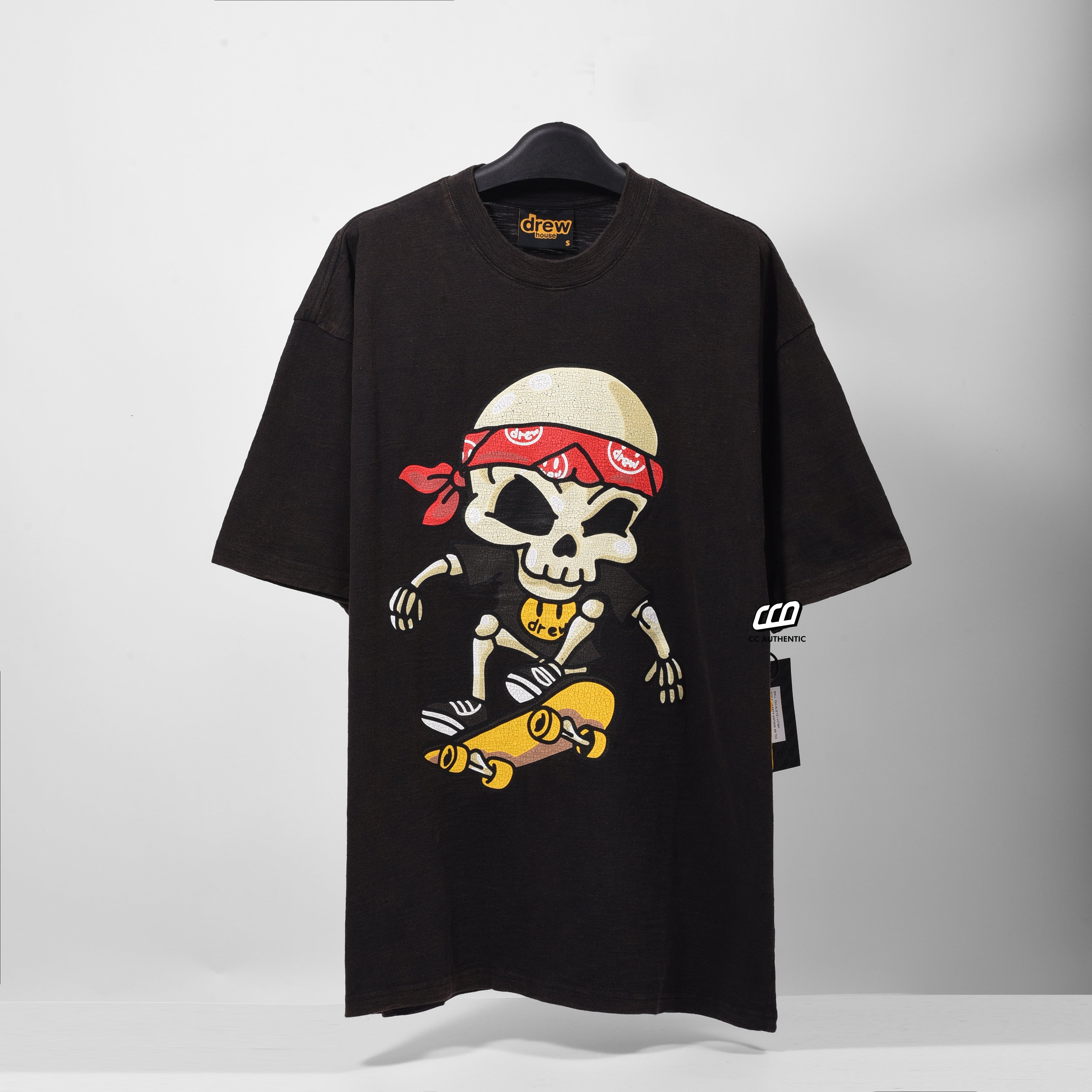 Drew House Hearty Vintage SS T-shirt - Black