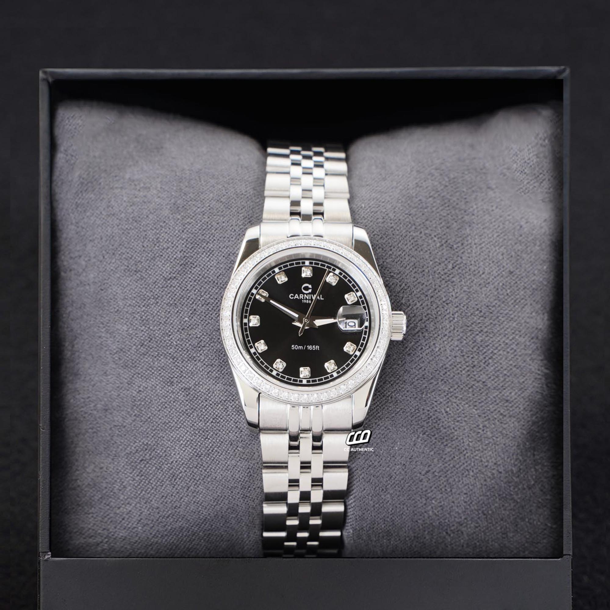 ĐỒNG HỒ NỮ CARNIVAL 8131L2 VT D QUAZT 32MM