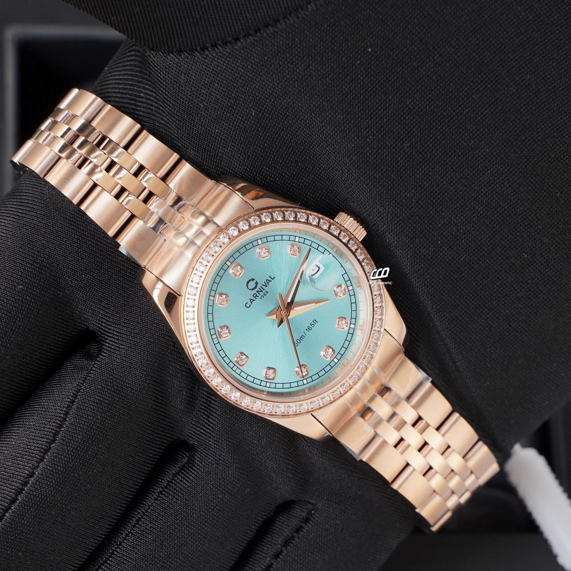 ĐỒNG HỒ NỮ CARNIVAL 8131L2 VH XT QUAZT 32MM