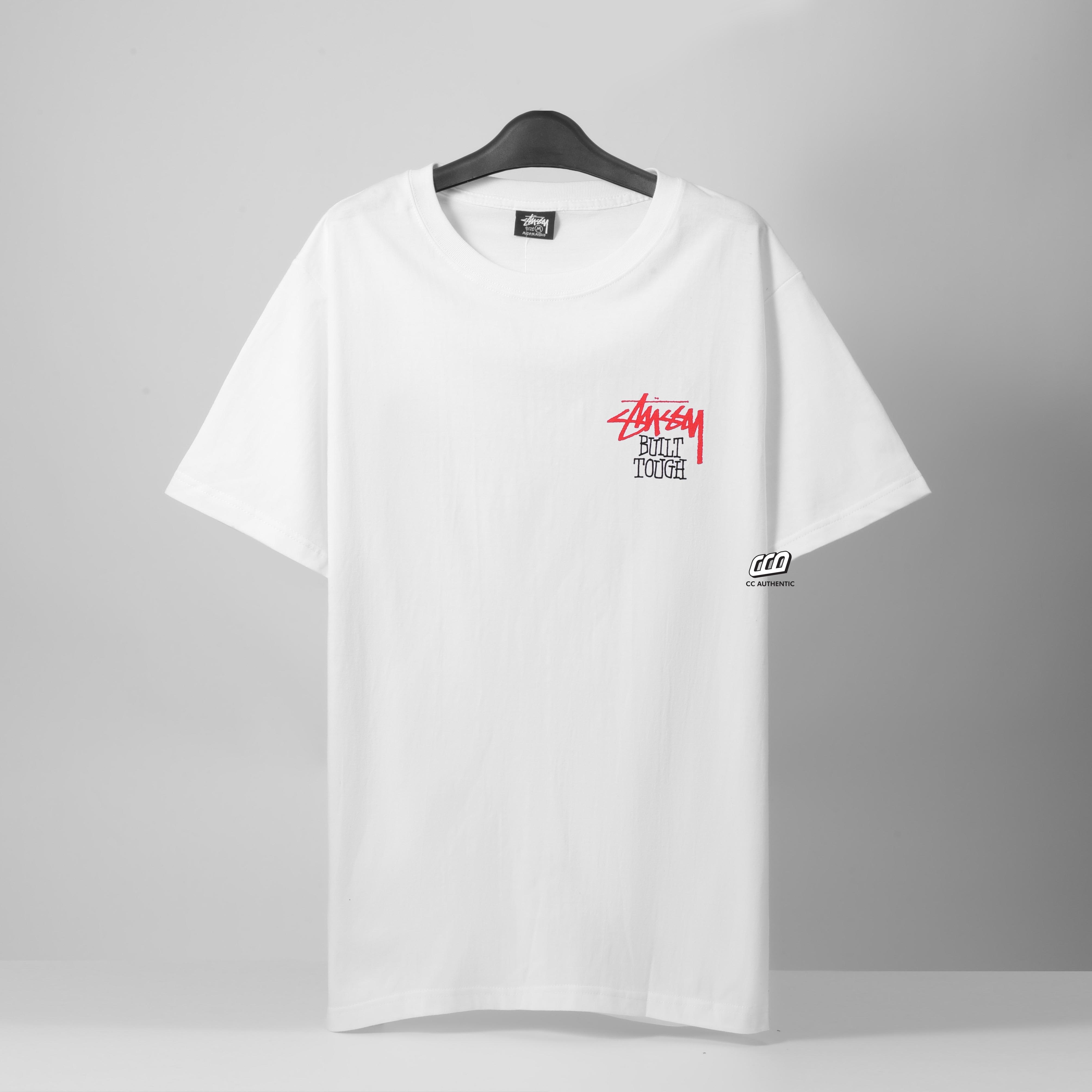 STUSSY BUILT TOUGH T-SHIRT - WHITE