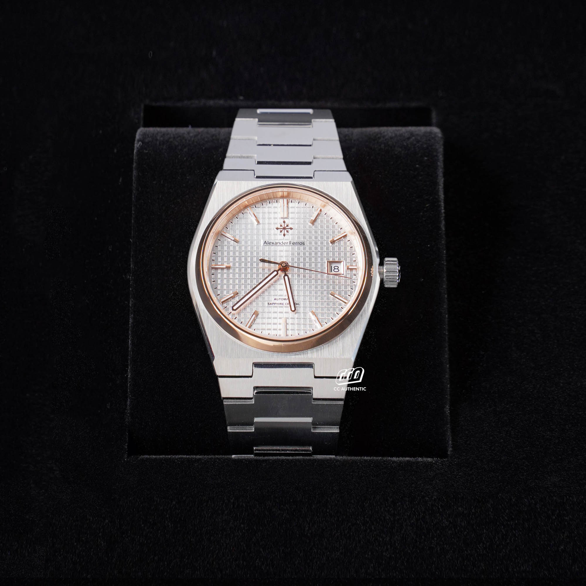 ĐỒNG HỒ NAM ALEXANDER FERROS 5052D/02 AUTOMATIC 38MM