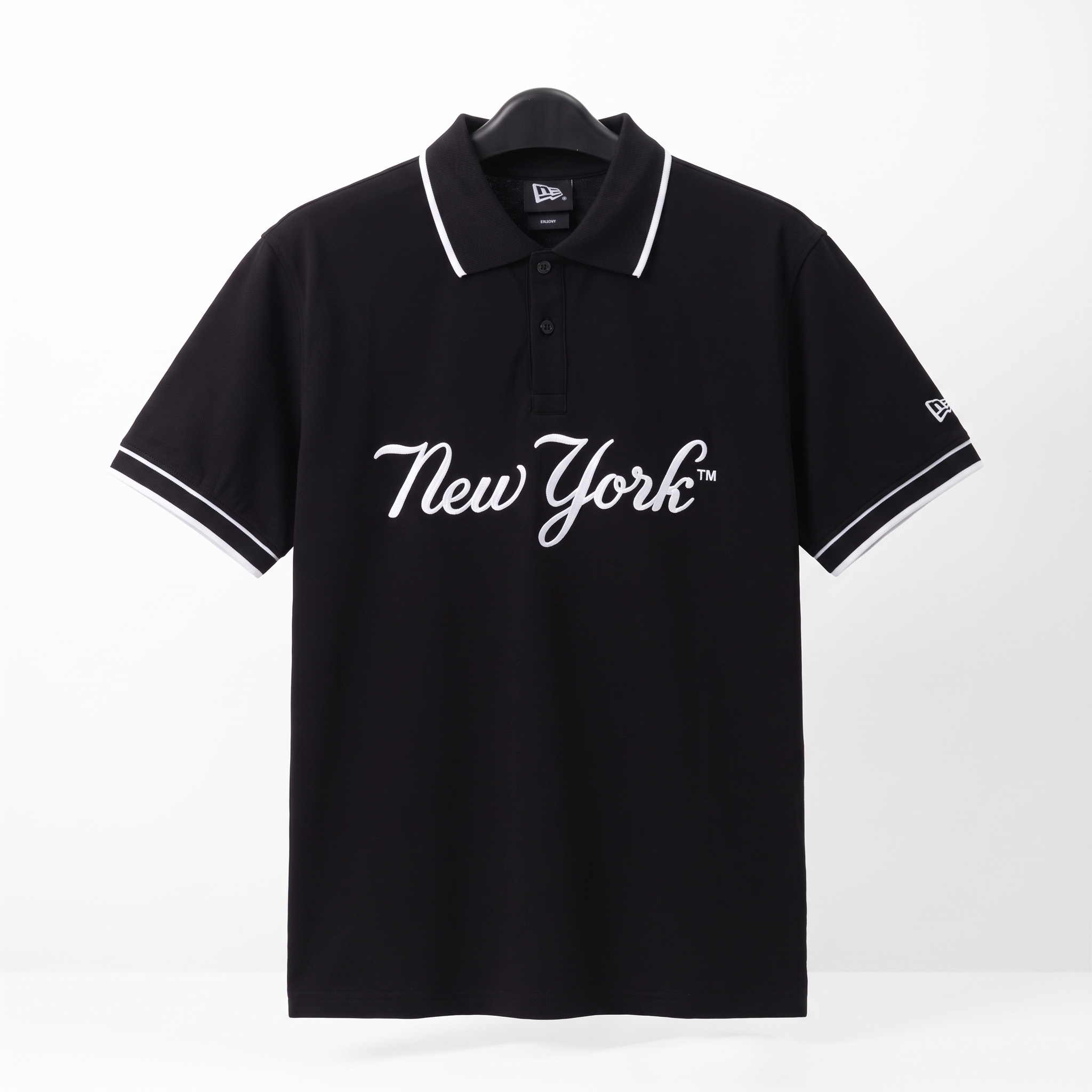 NEW ERA NYMN POLO SHIRT - BLACK