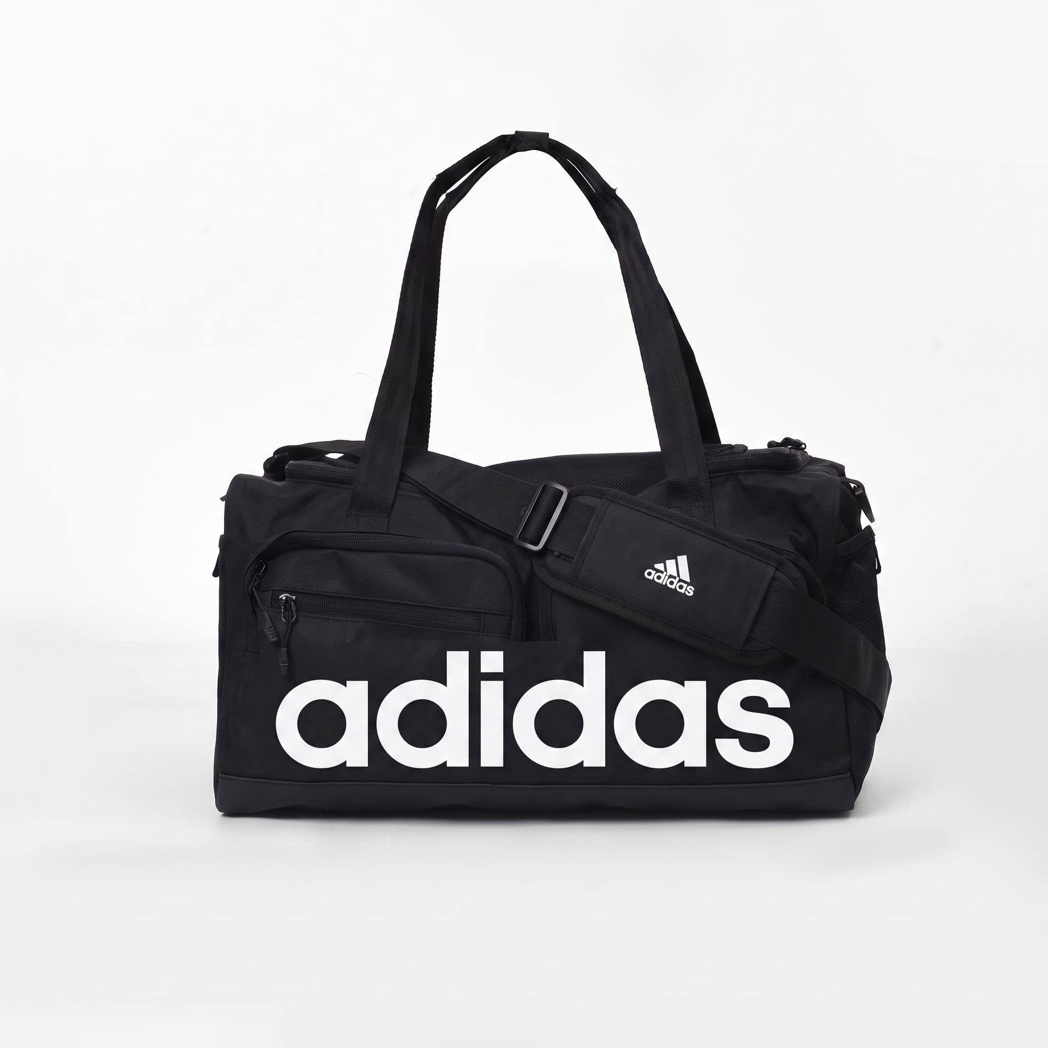 ADIDAS LINEAR DUFFLE BAG - BLACK