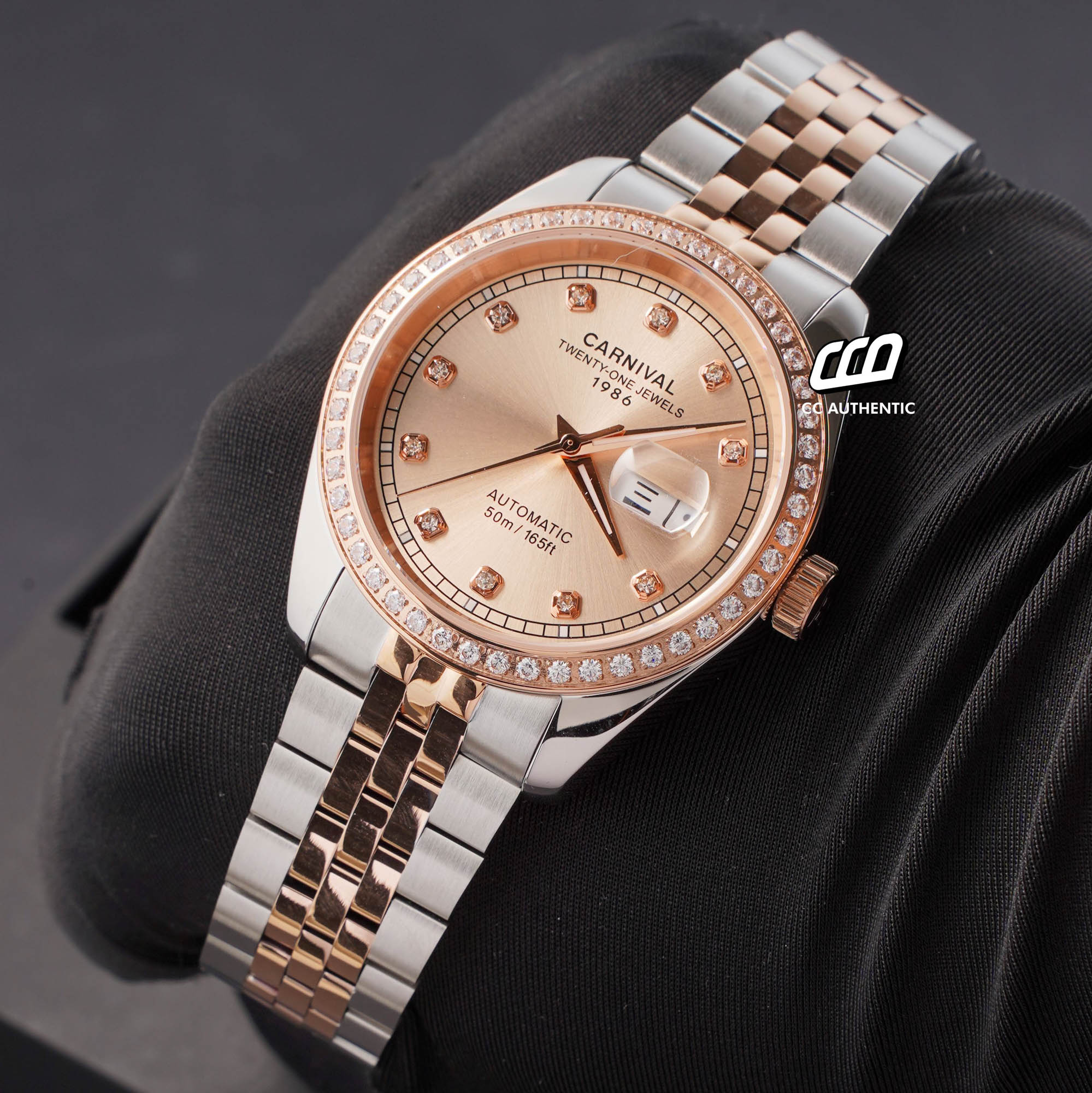 ĐỒNG HỒ NAM CARNIVAL 8131G2 CH NN AUTOMATIC 41MM