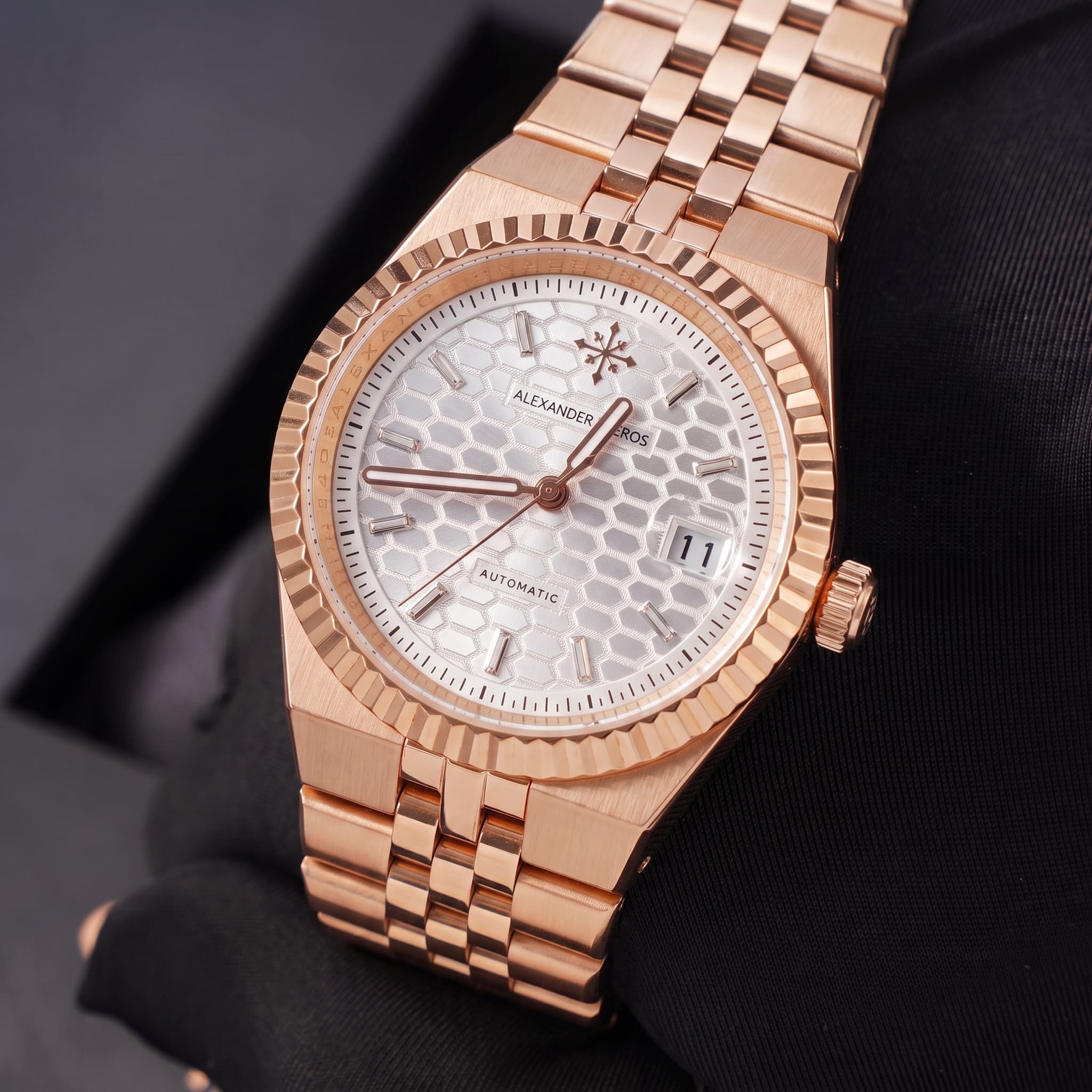 ĐỒNG HỒ NAM ALEXANDER FERROS 8272R/02 AUTOMATIC 37.5MM