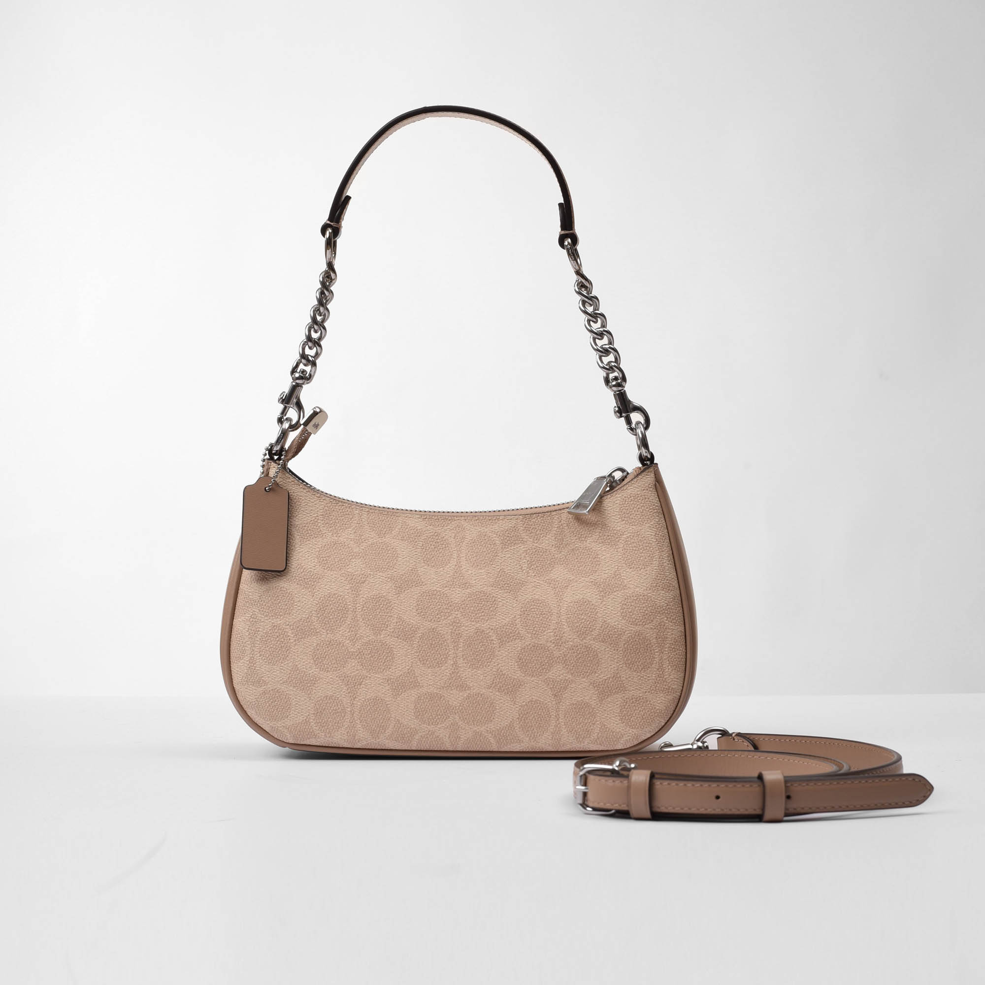 COACH SIGNATURE TERI BAG - SAND