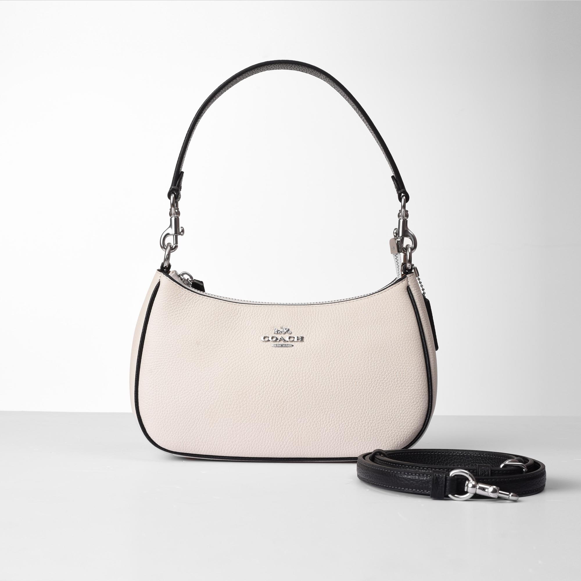 COACH SIGNATURE TERI BAG - WHITE