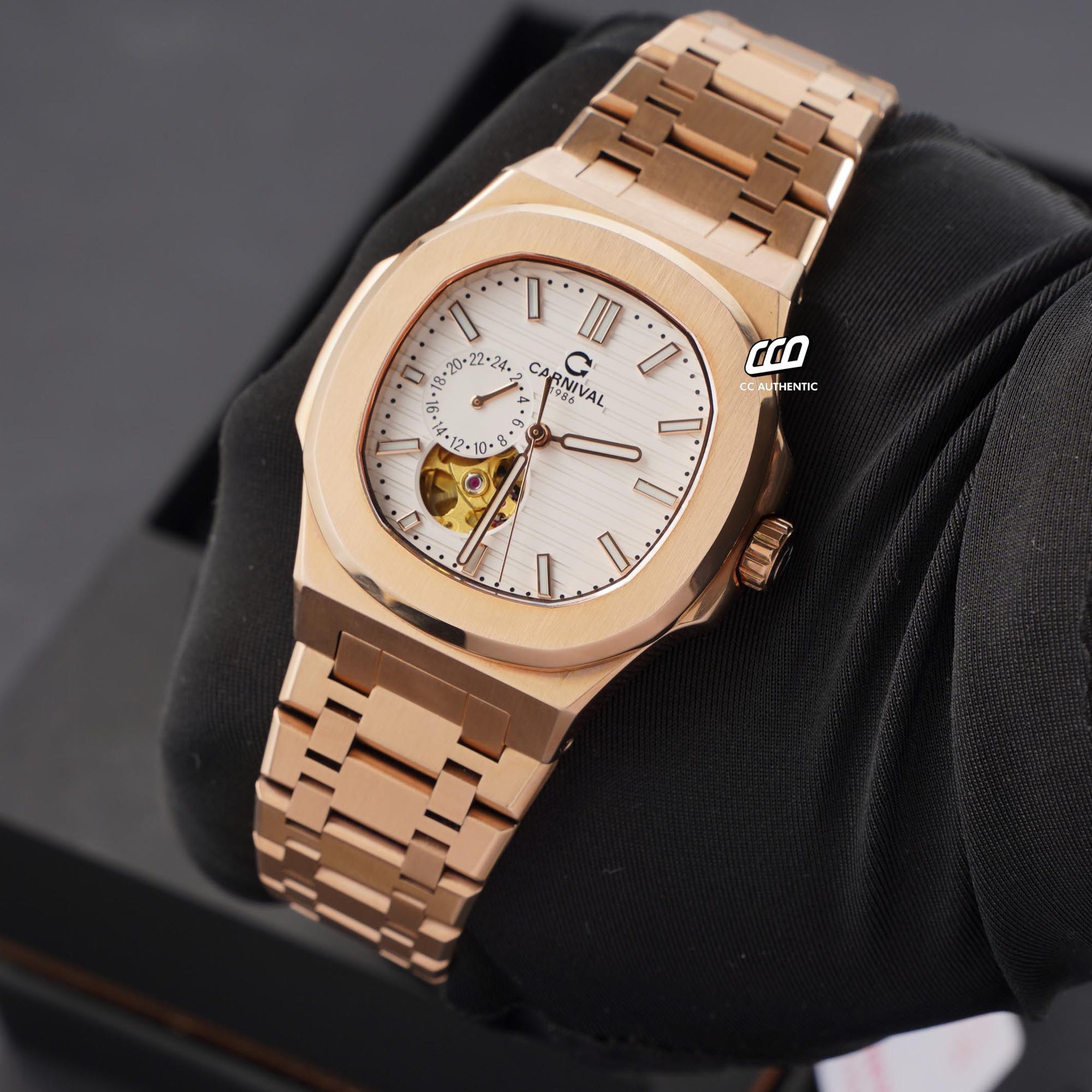 ĐỒNG HỒ NAM CARNIVAL 8159G VH T AUTOMATIC 41MM