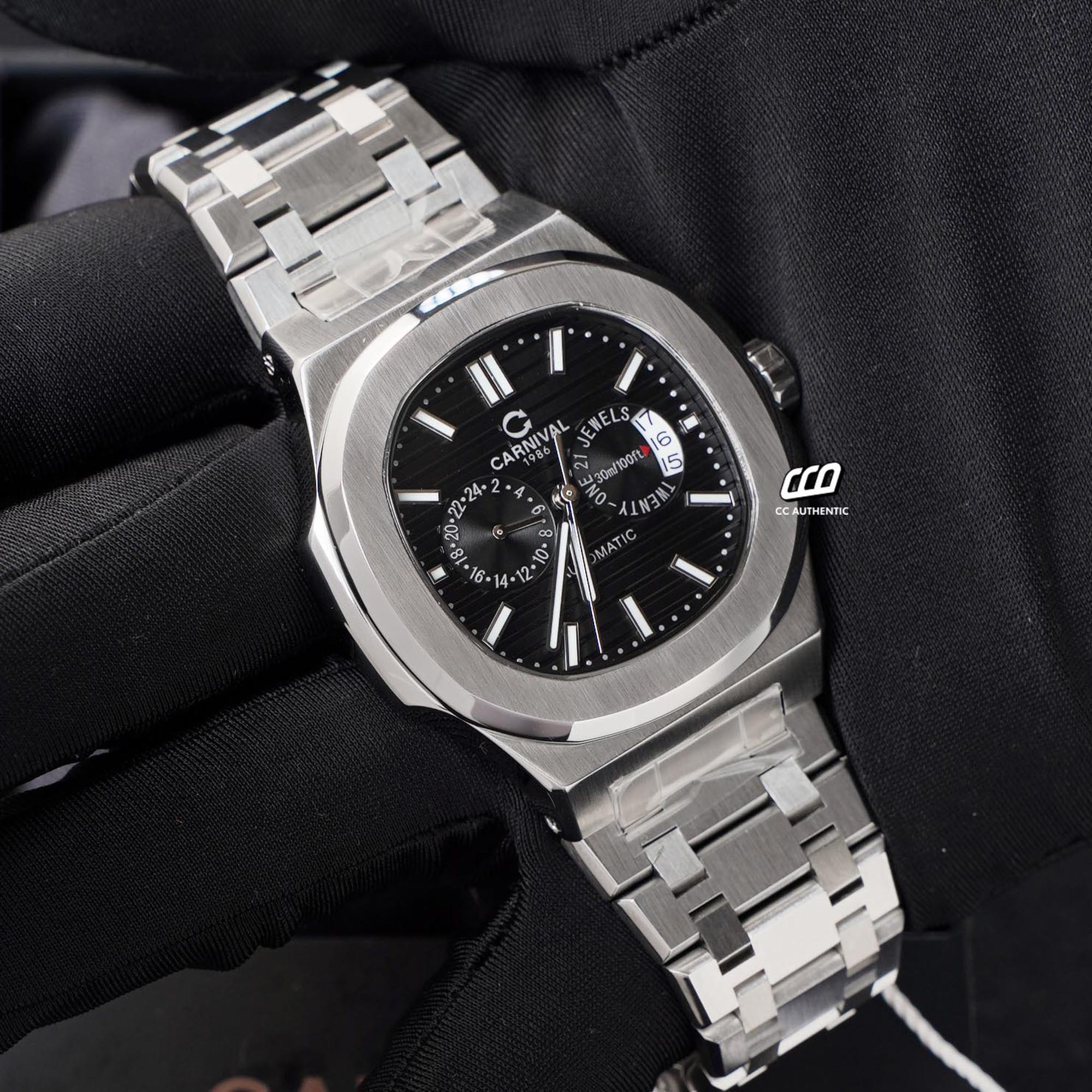 ĐỒNG HỒ NAM CARNIVAL 8158G VT D AUTOMATIC 41MM