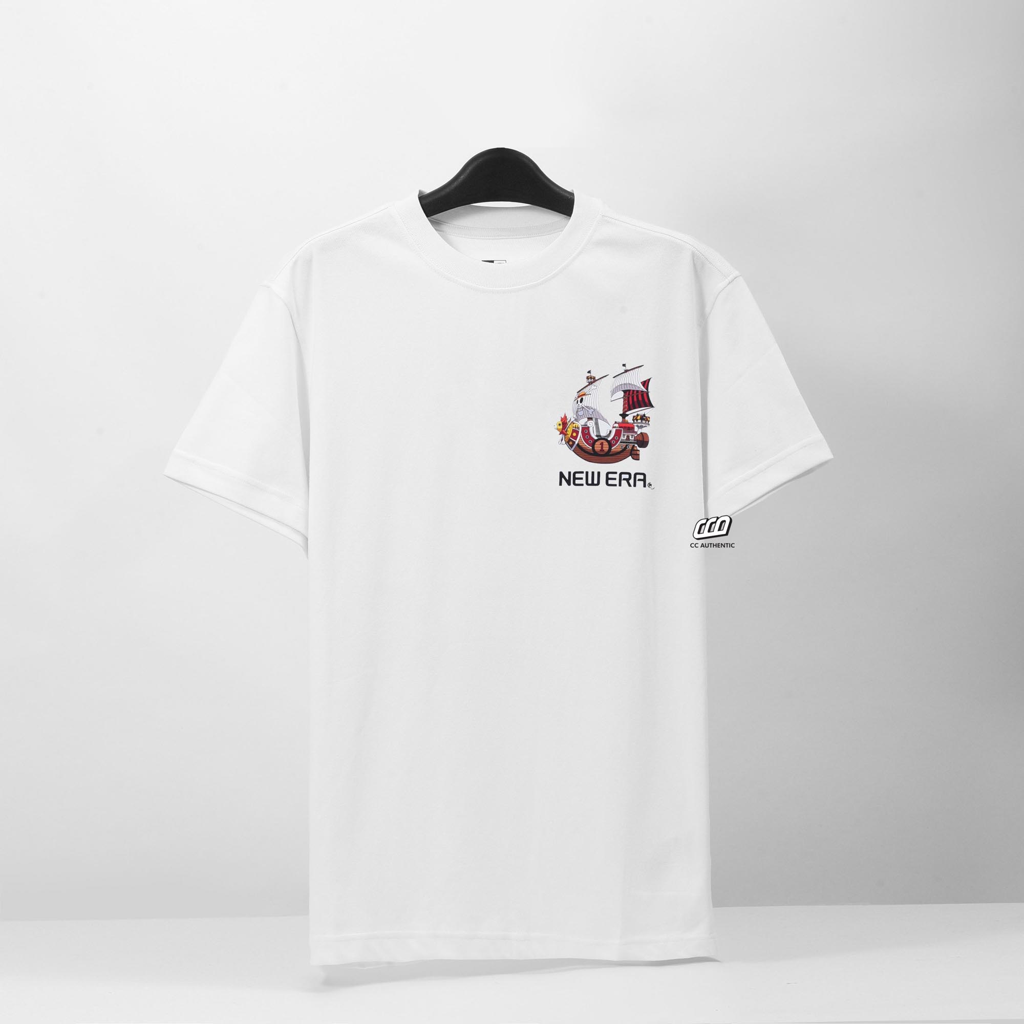 NEW ERA ONE PIECE THE THOUSAND SUNNY T-SHIRT - WHITE