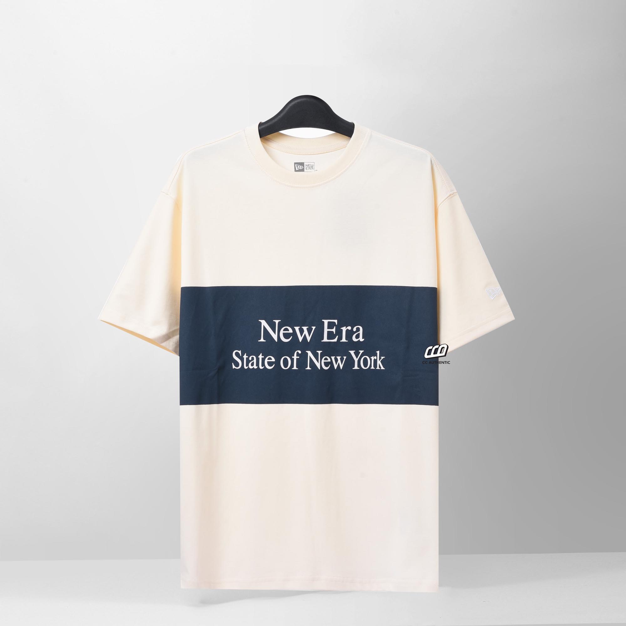 NEW ERA COLOR RIB PS42 T-SHIRT - IVORY