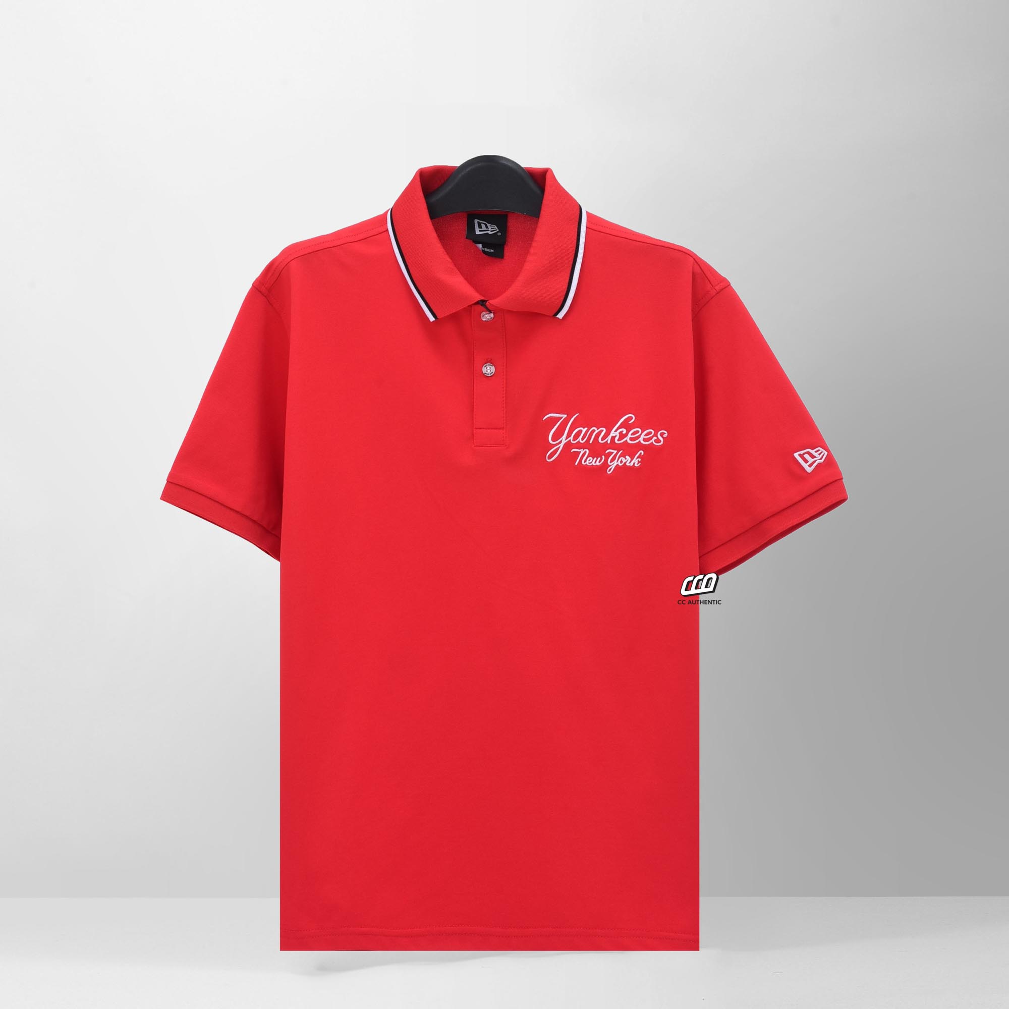 NEW ERA YKNY POLO SHIRT - RED