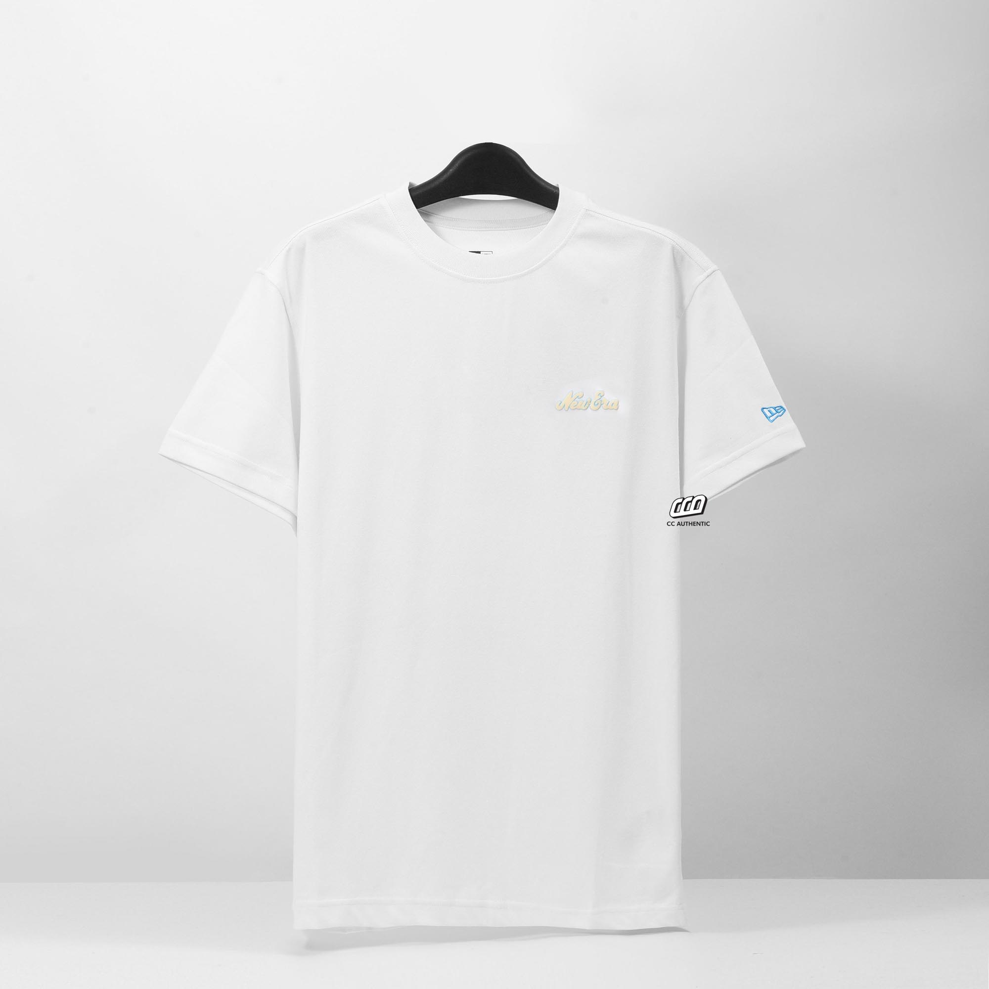 NEW ERA 100% CAPHEAD T-SHIRT - WHITE